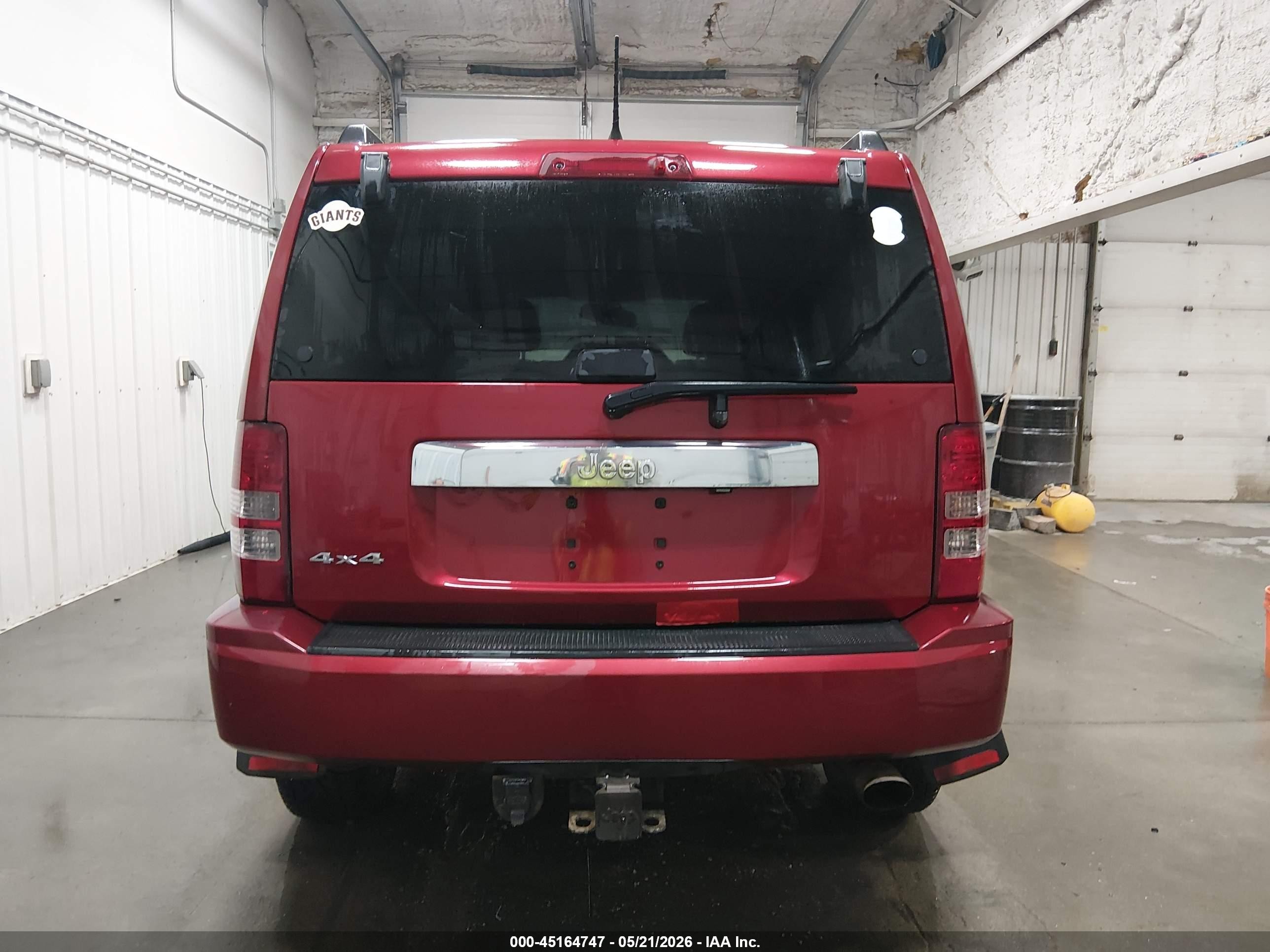 2012 Jeep Liberty Sport Red vin: 1C4PJMAK3CW199730
