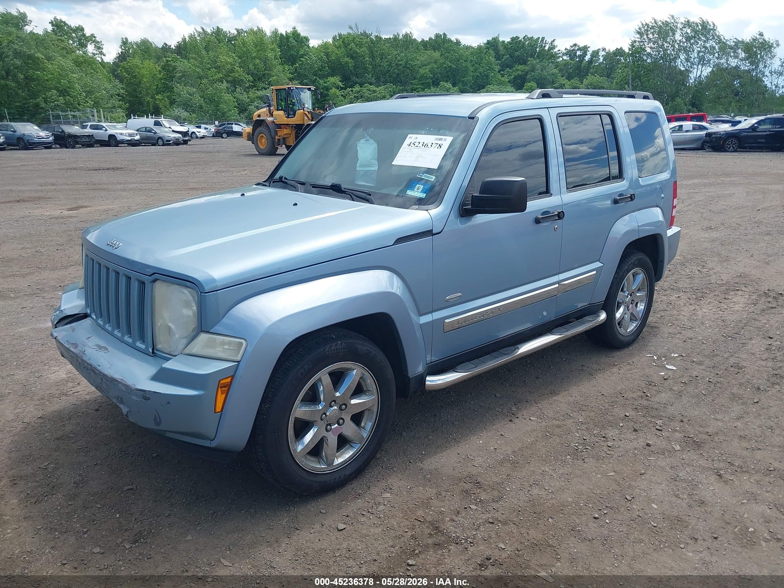 2012 Jeep Liberty Sport Light Blue vin: 1C4PJMAK3CW200276