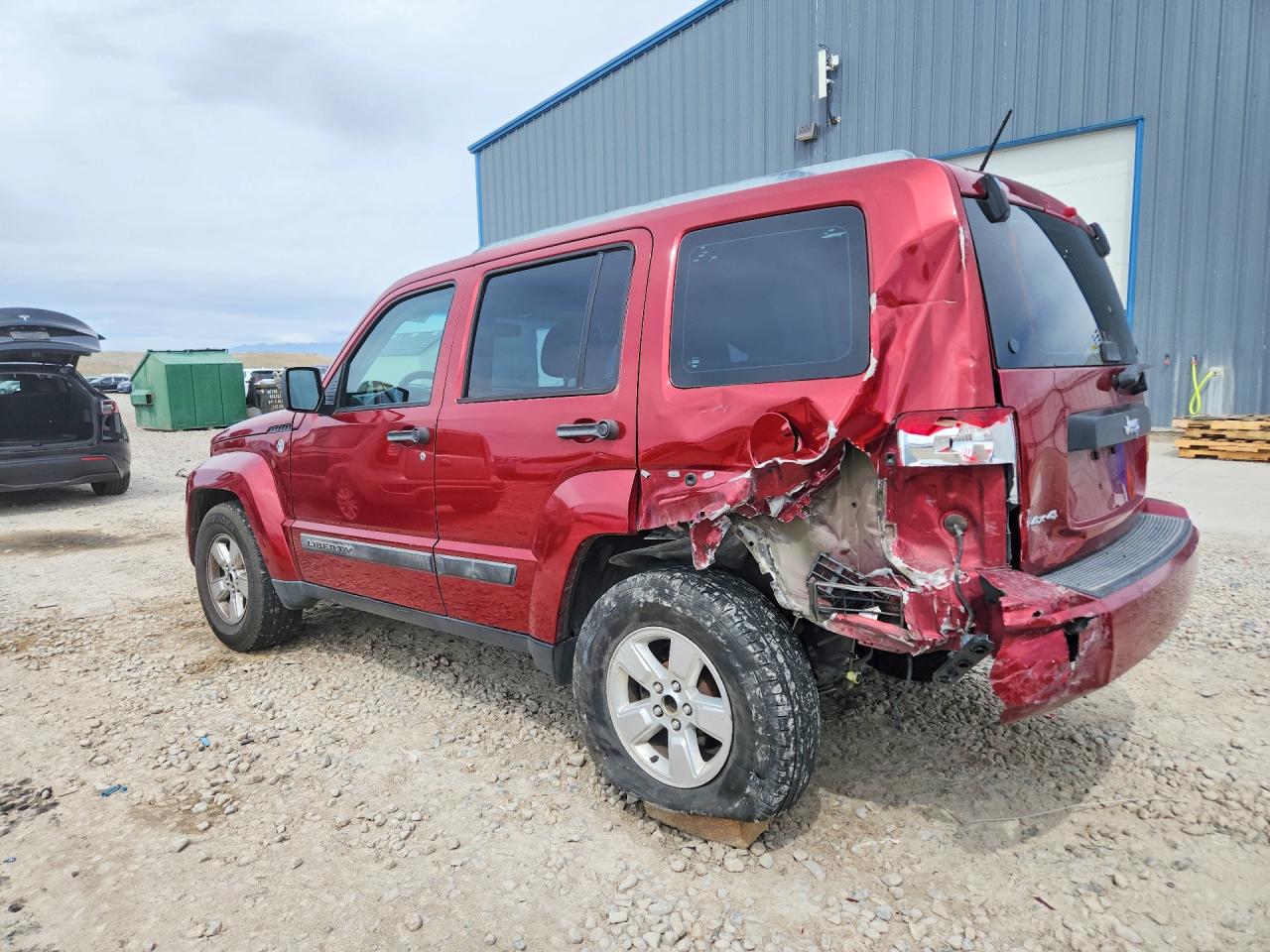 2012 Jeep Liberty Sport Red vin: 1C4PJMAK3CW204683
