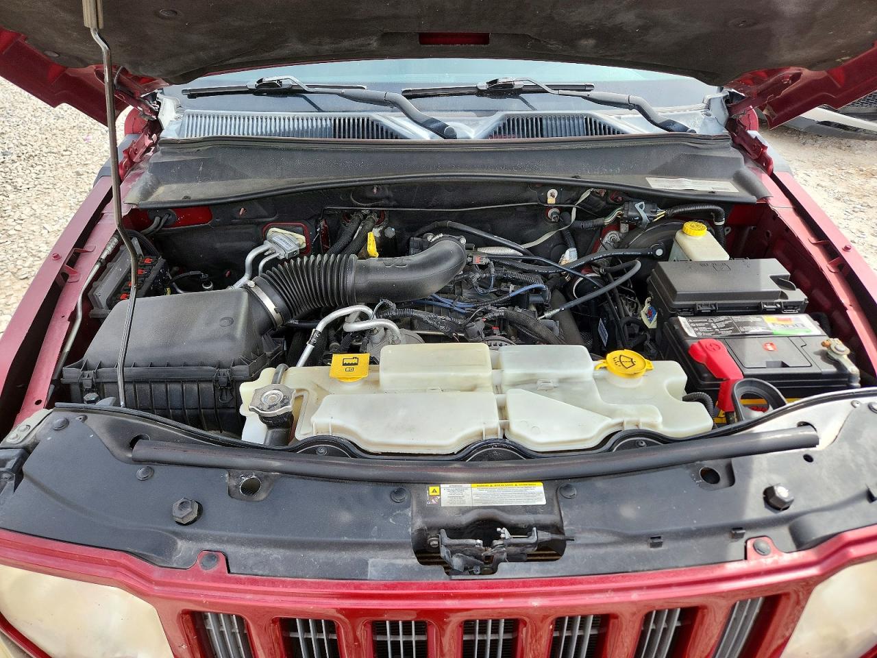 2012 Jeep Liberty Sport Red vin: 1C4PJMAK3CW204683