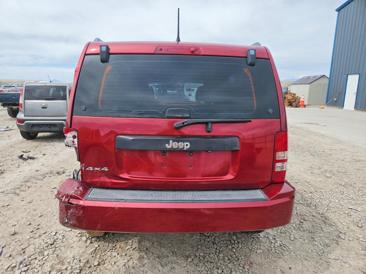 2012 Jeep Liberty Sport Red vin: 1C4PJMAK3CW204683