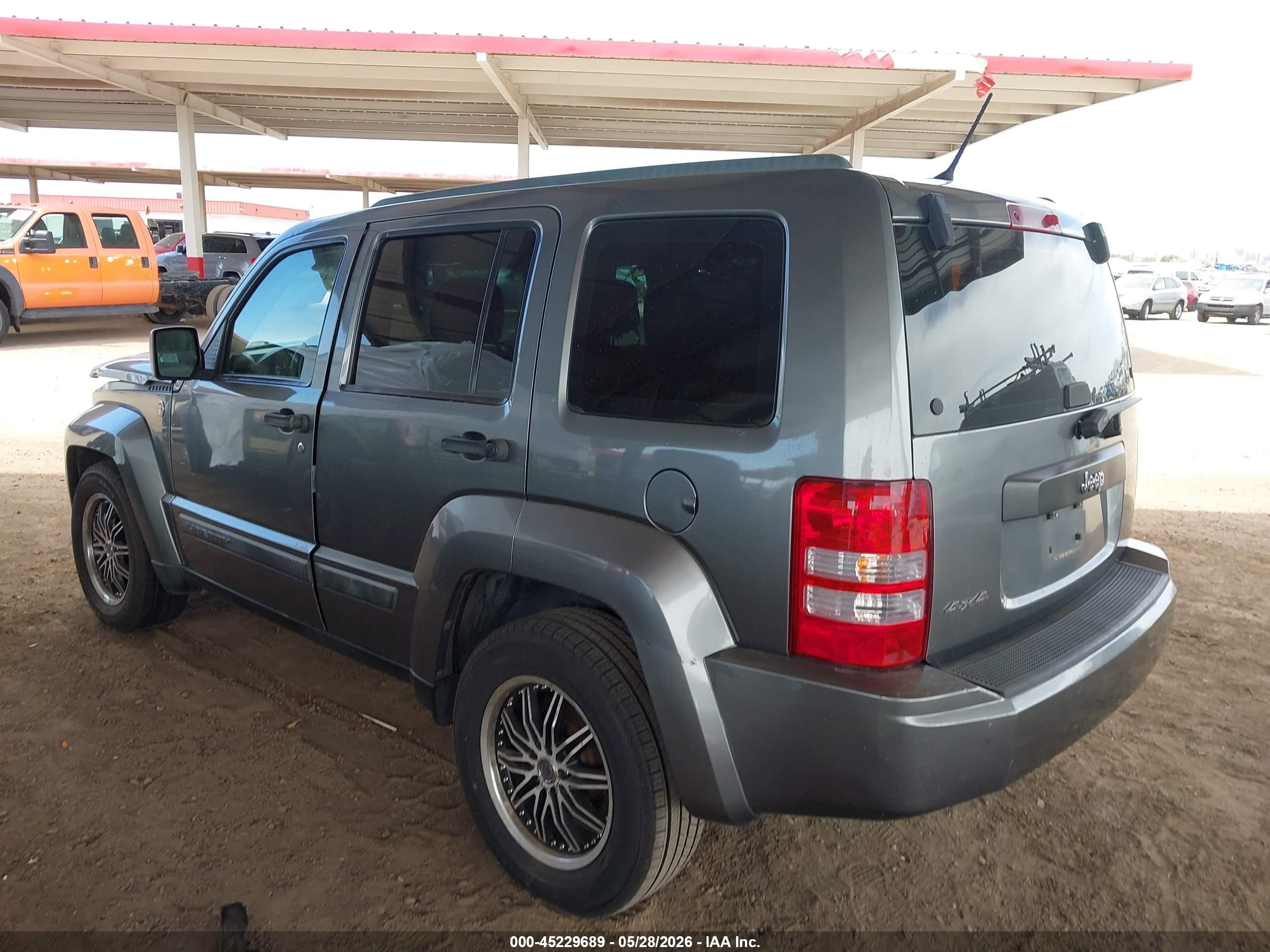 2012 Jeep Liberty Sport Gray vin: 1C4PJMAK3CW209205