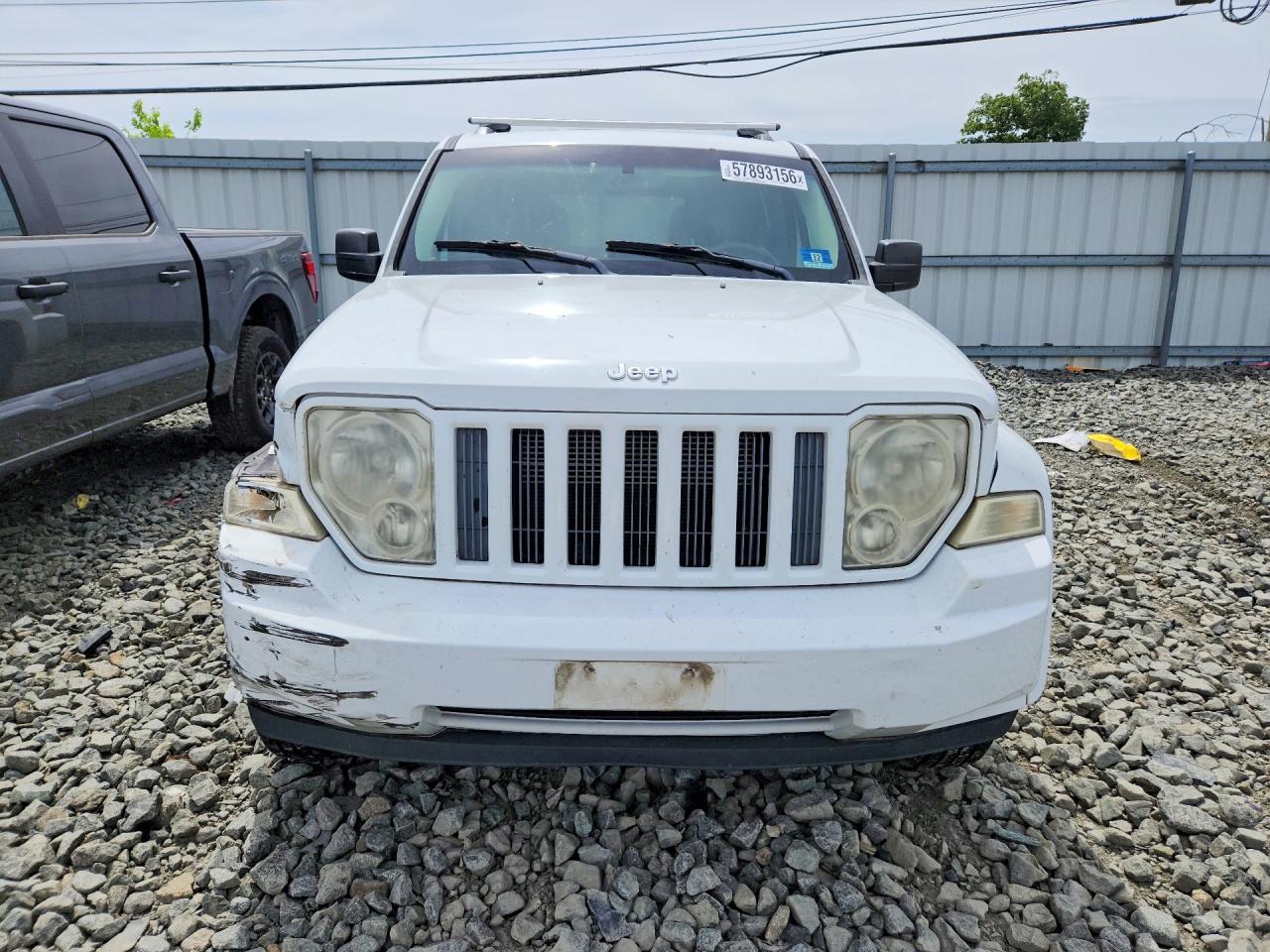 2012 Jeep Liberty Sport White vin: 1C4PJMAK4CW162220