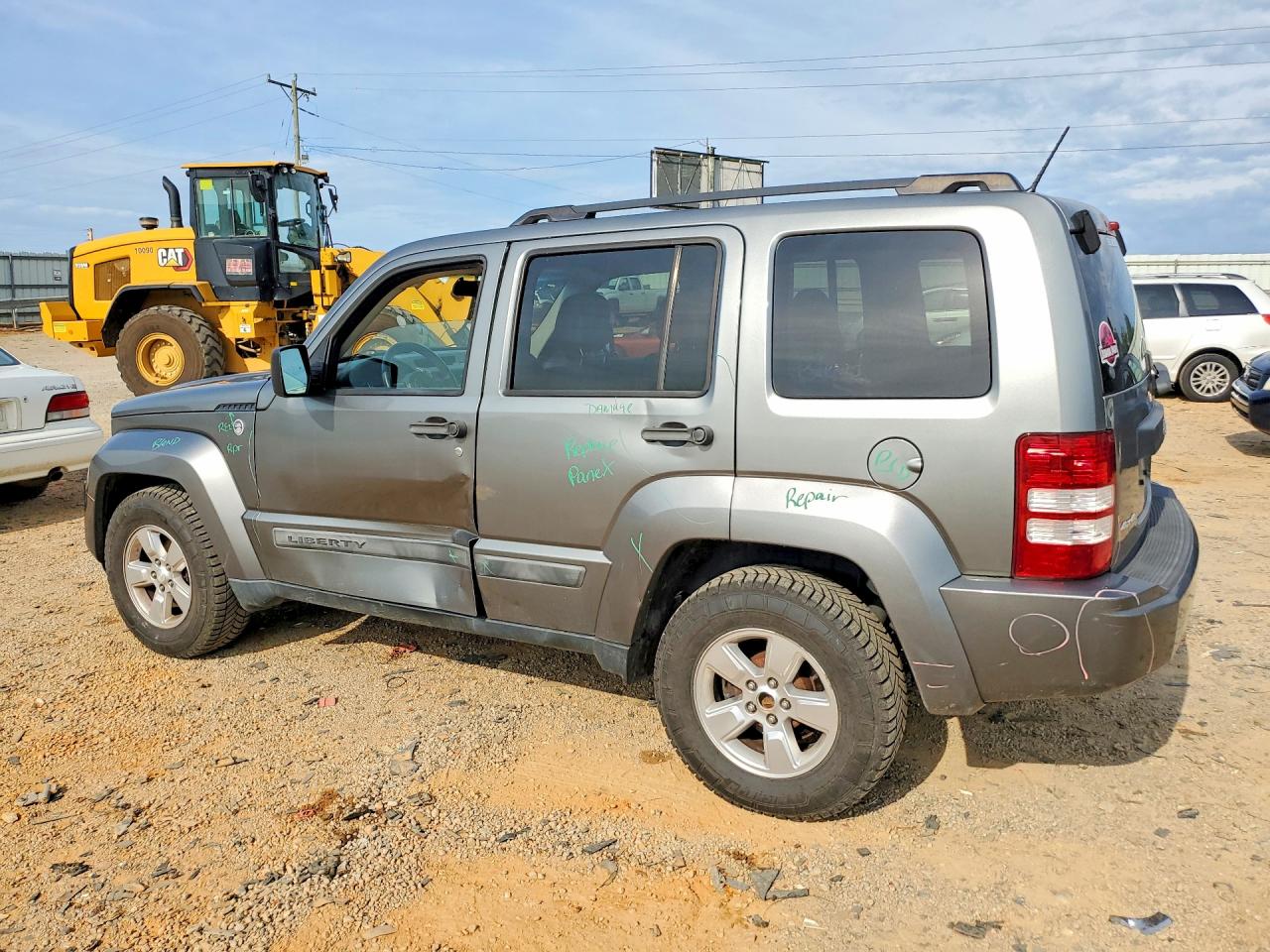 2012 Jeep Liberty Sport Gray vin: 1C4PJMAK4CW165442