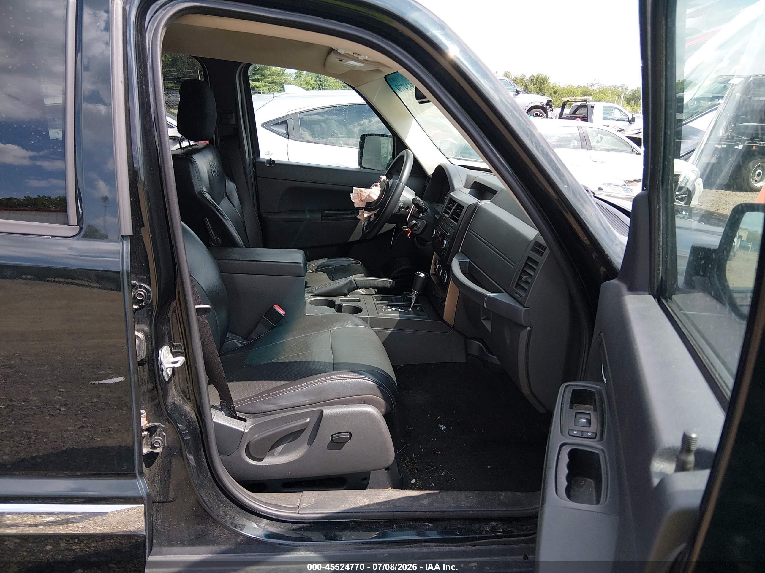 2012 Jeep Liberty Sport Black vin: 1C4PJMAK4CW167658