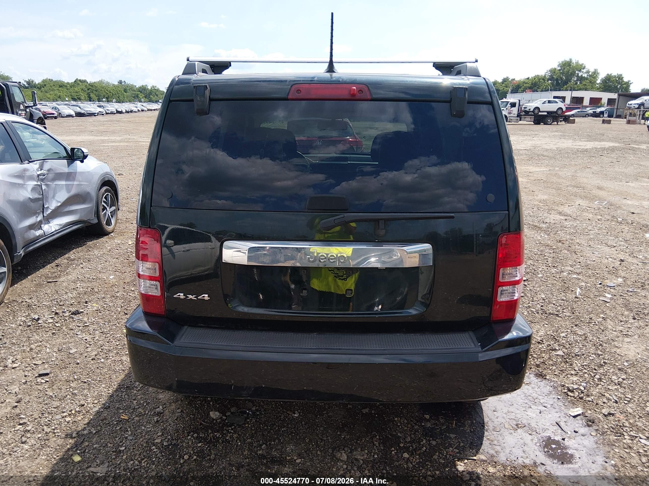 2012 Jeep Liberty Sport Black vin: 1C4PJMAK4CW167658