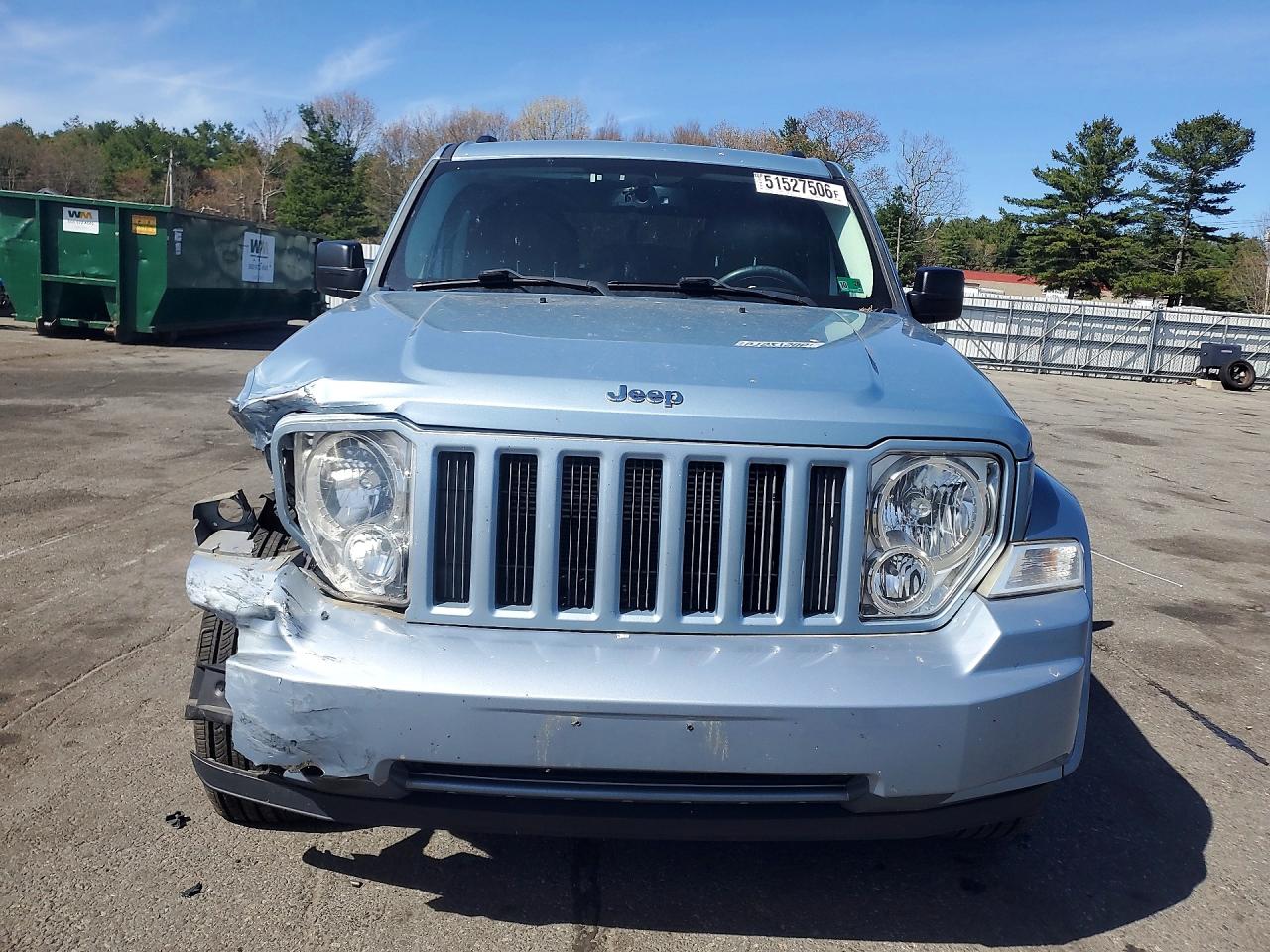 2012 Jeep Liberty Sport Silver vin: 1C4PJMAK4CW195492