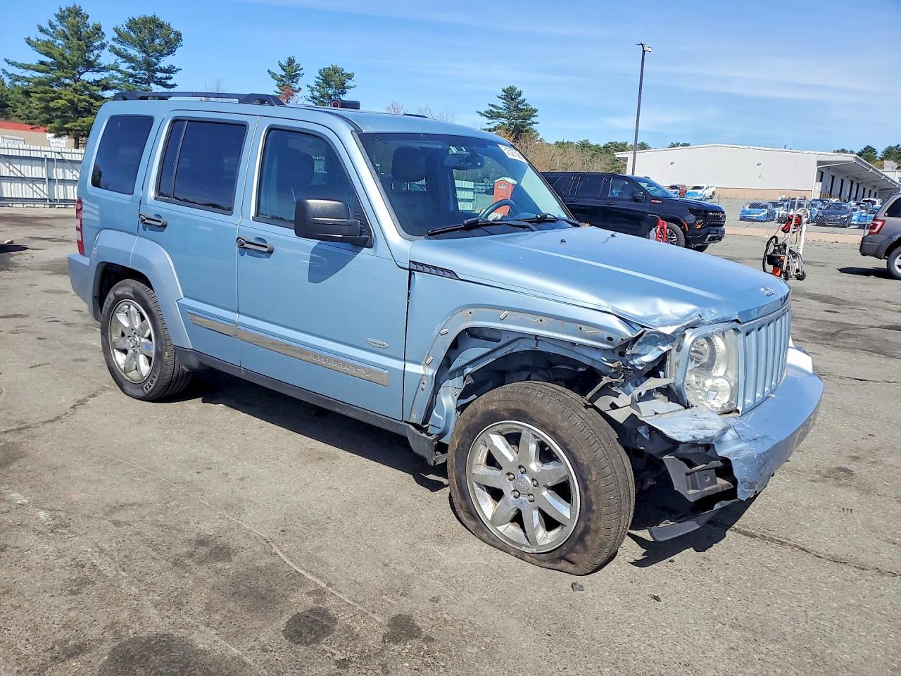 2012 Jeep Liberty Sport Silver vin: 1C4PJMAK4CW195492