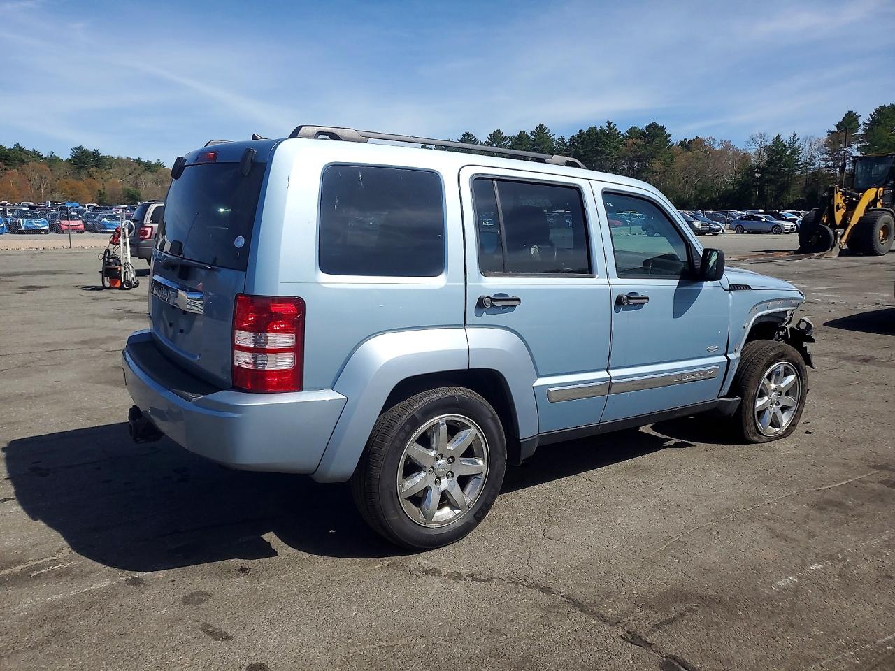 2012 Jeep Liberty Sport Silver vin: 1C4PJMAK4CW195492