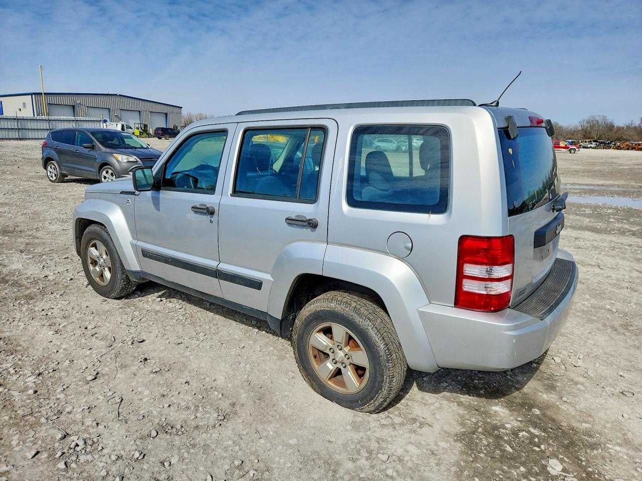 2012 Jeep Liberty Silver vin: 1C4PJMAK4CW199459