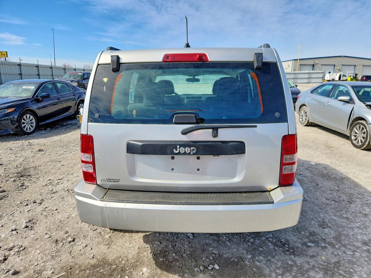 2012 Jeep Liberty Silver vin: 1C4PJMAK4CW199459