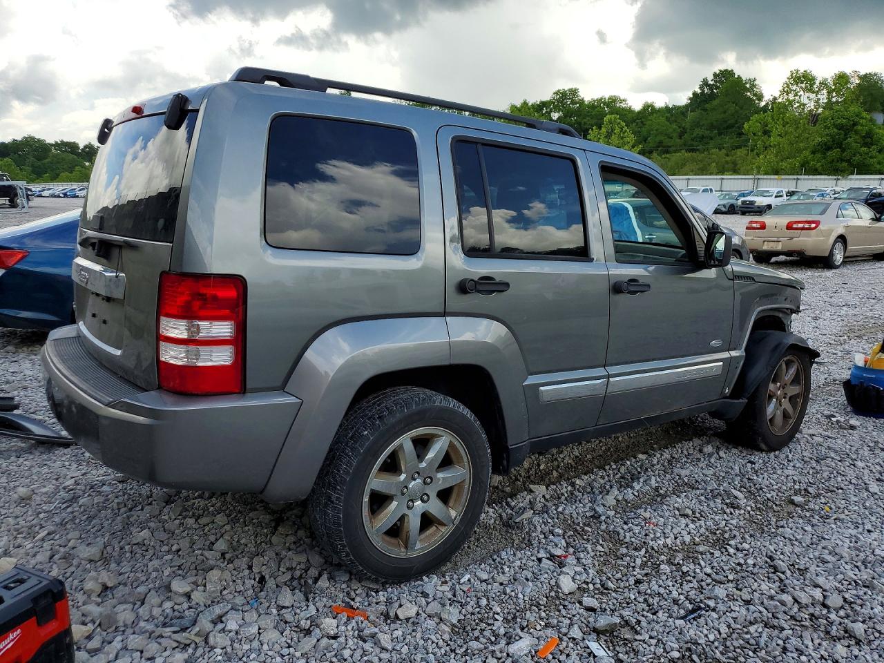2012 Jeep Liberty Sport Gray vin: 1C4PJMAK4CW204501