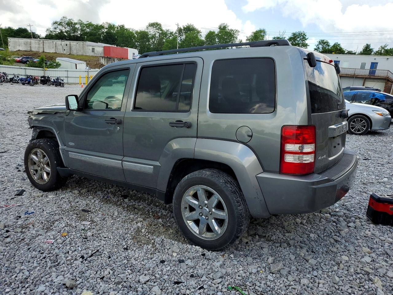 2012 Jeep Liberty Sport Gray vin: 1C4PJMAK4CW204501