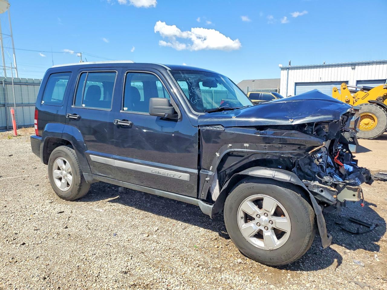 2012 Jeep Liberty Sport Black vin: 1C4PJMAK5CW110739