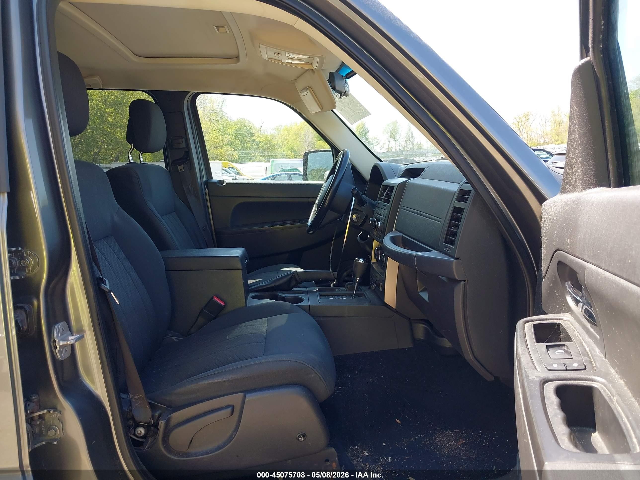 2012 Jeep Liberty Sport Серый vin: 1C4PJMAK5CW130649