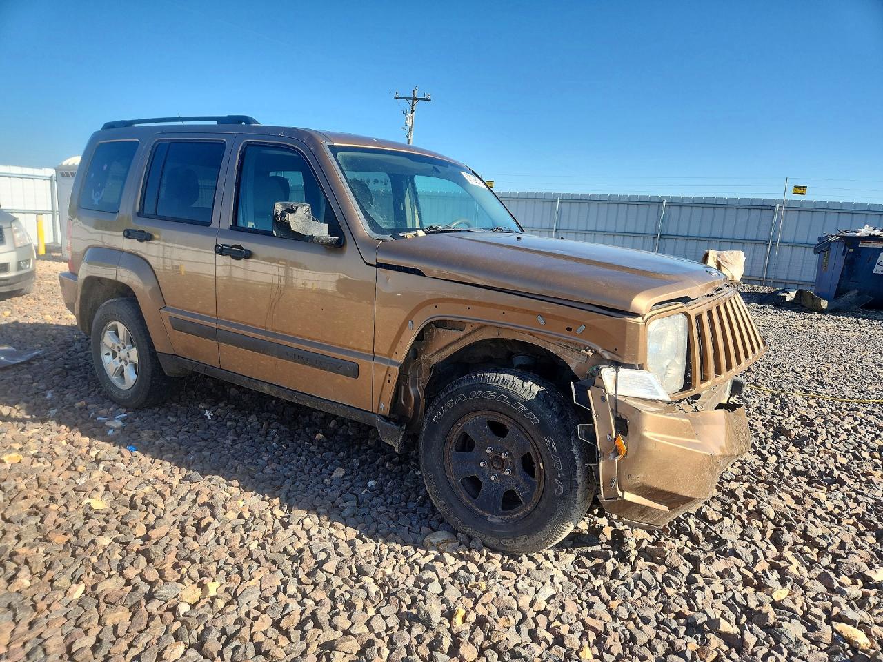 2012 Jeep Liberty Tan vin: 1C4PJMAK5CW134930