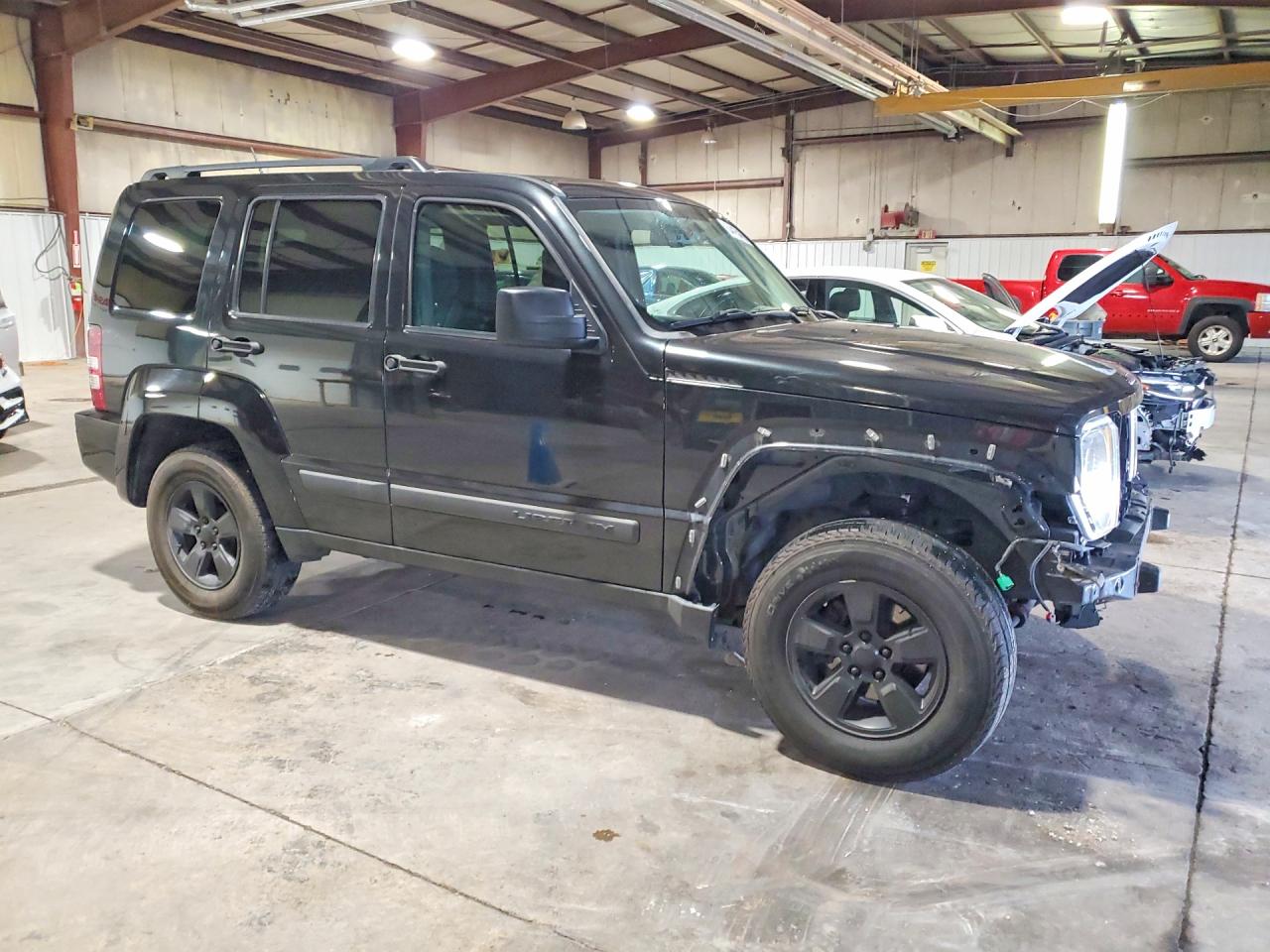 2012 Jeep Liberty Sport Black vin: 1C4PJMAK5CW137603
