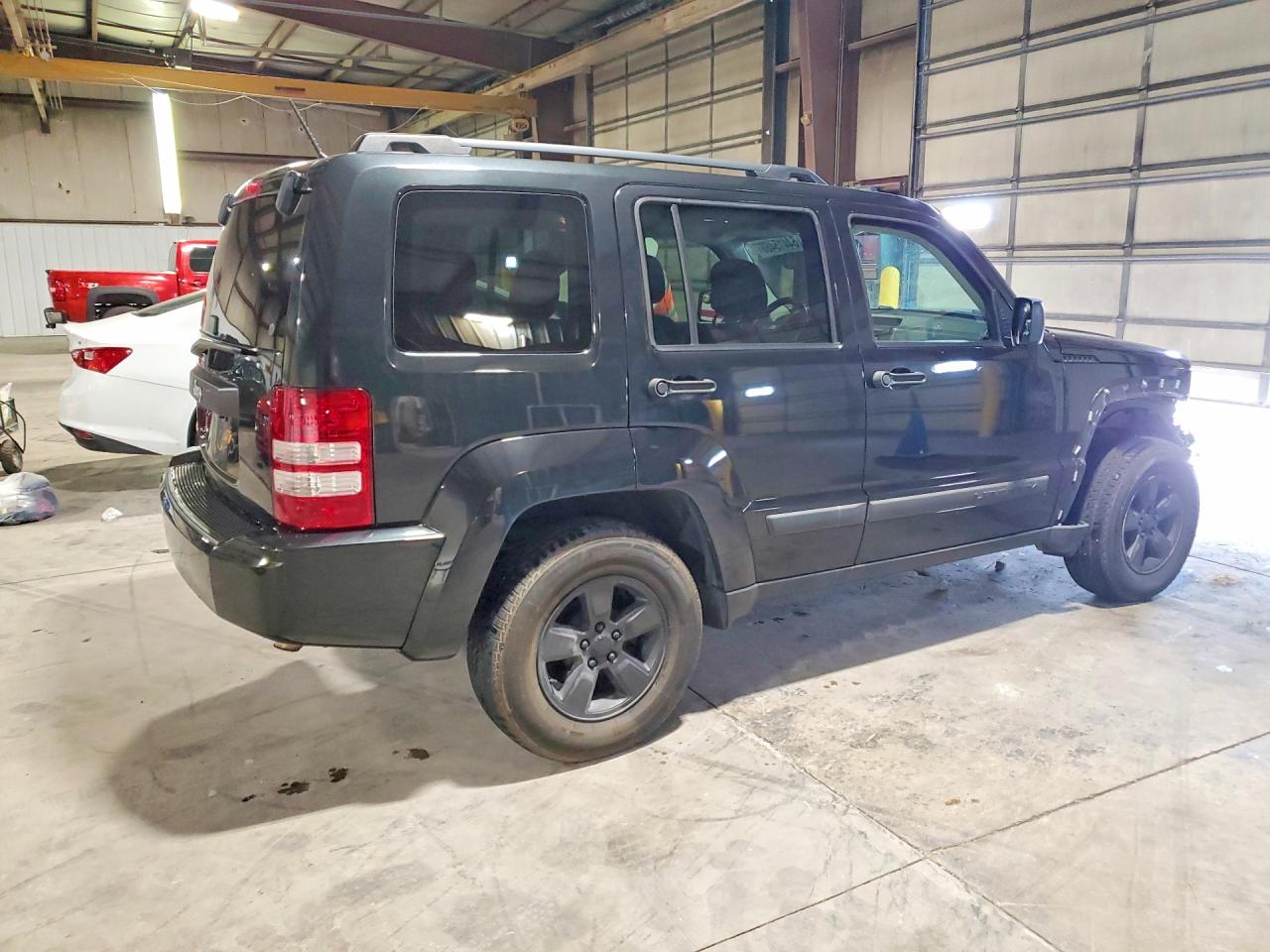 2012 Jeep Liberty Sport Black vin: 1C4PJMAK5CW137603