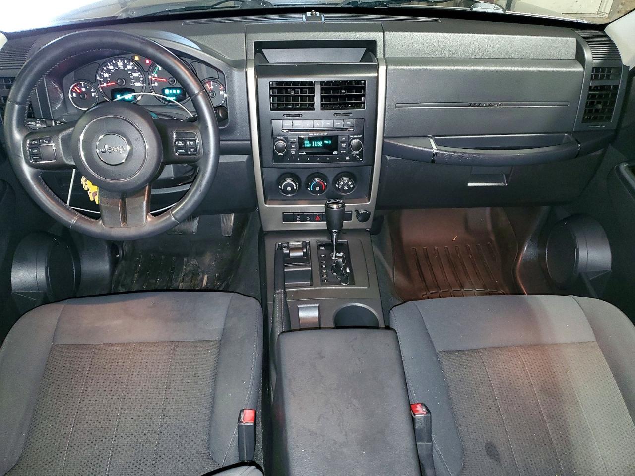2012 Jeep Liberty Sport Black vin: 1C4PJMAK5CW137603