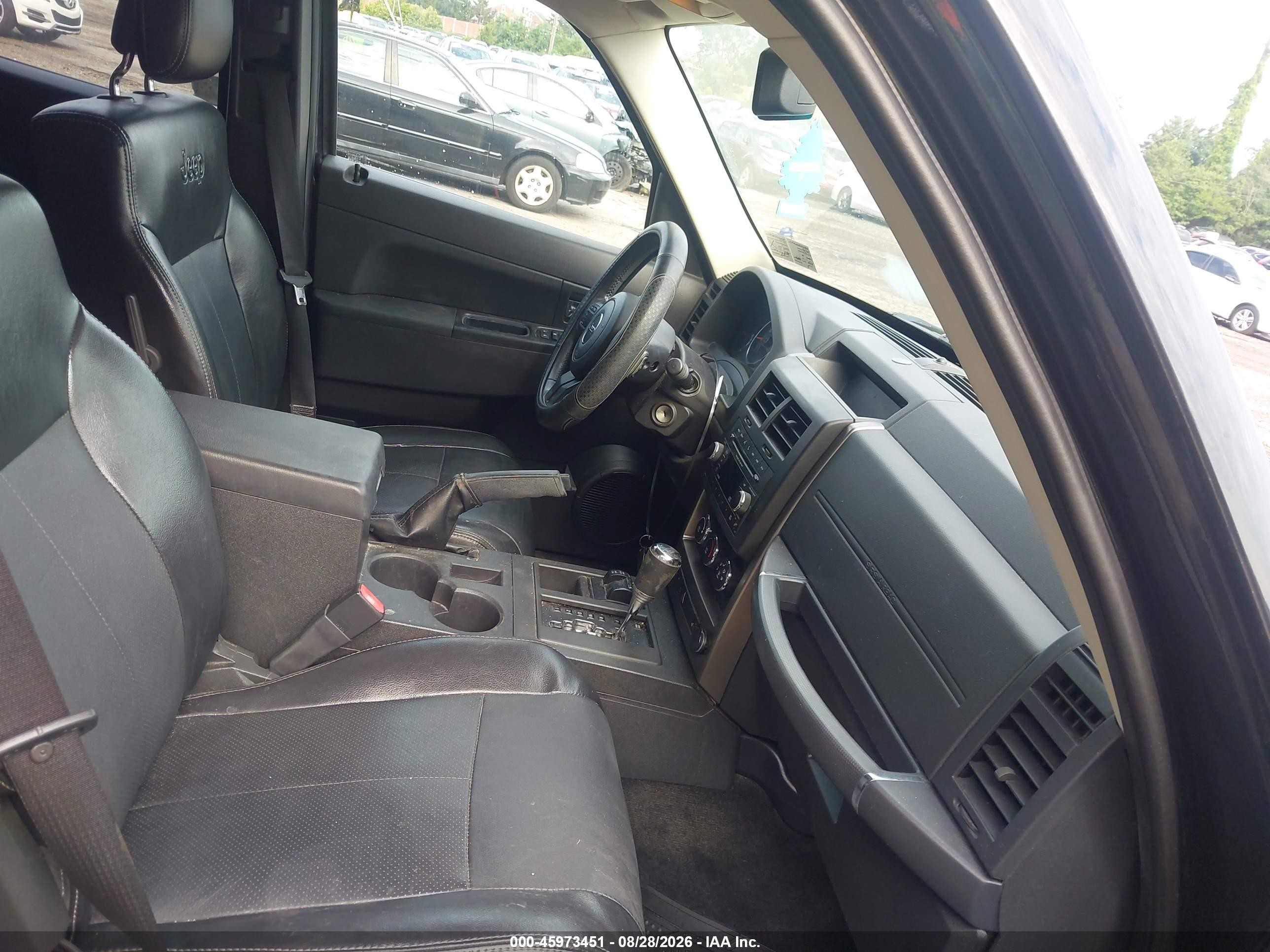 2012 Jeep Liberty Sport Black vin: 1C4PJMAK5CW162985
