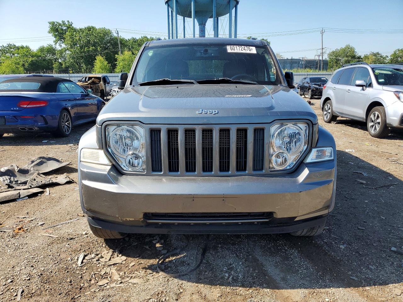 2012 Jeep Liberty Sport Gray vin: 1C4PJMAK5CW176014
