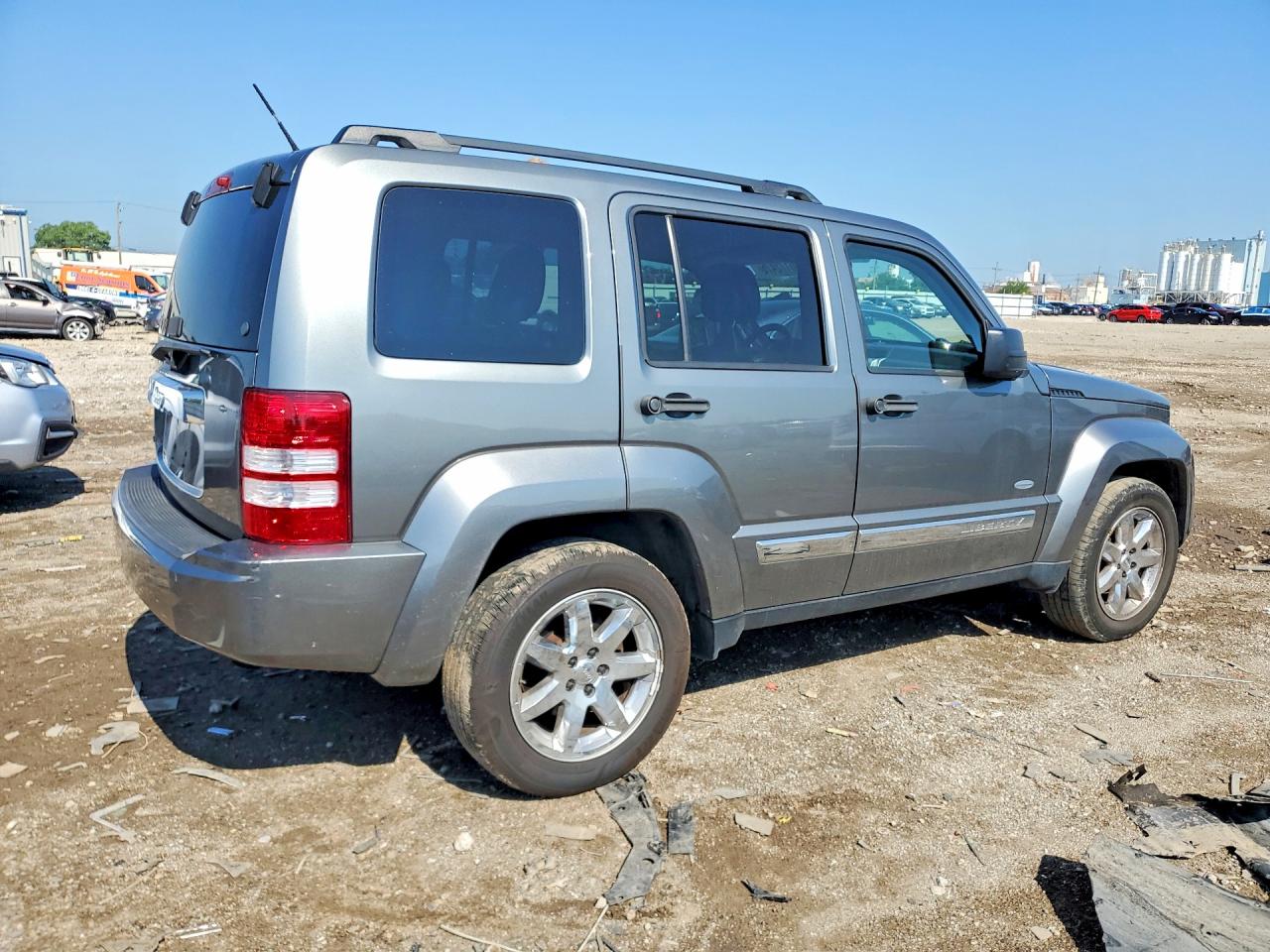 2012 Jeep Liberty Sport Gray vin: 1C4PJMAK5CW176014