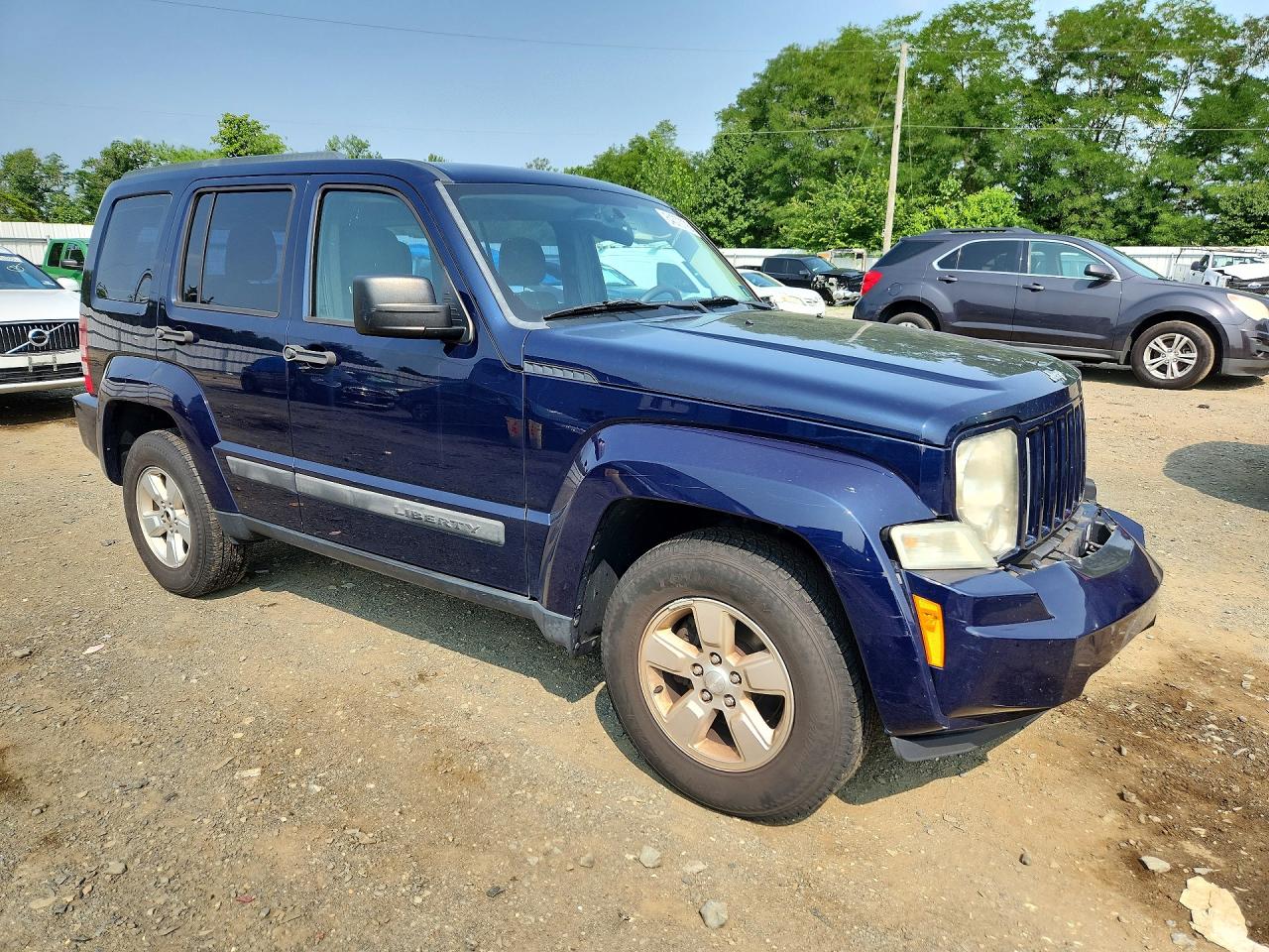 2012 Jeep Liberty Sport Blue vin: 1C4PJMAK5CW177485