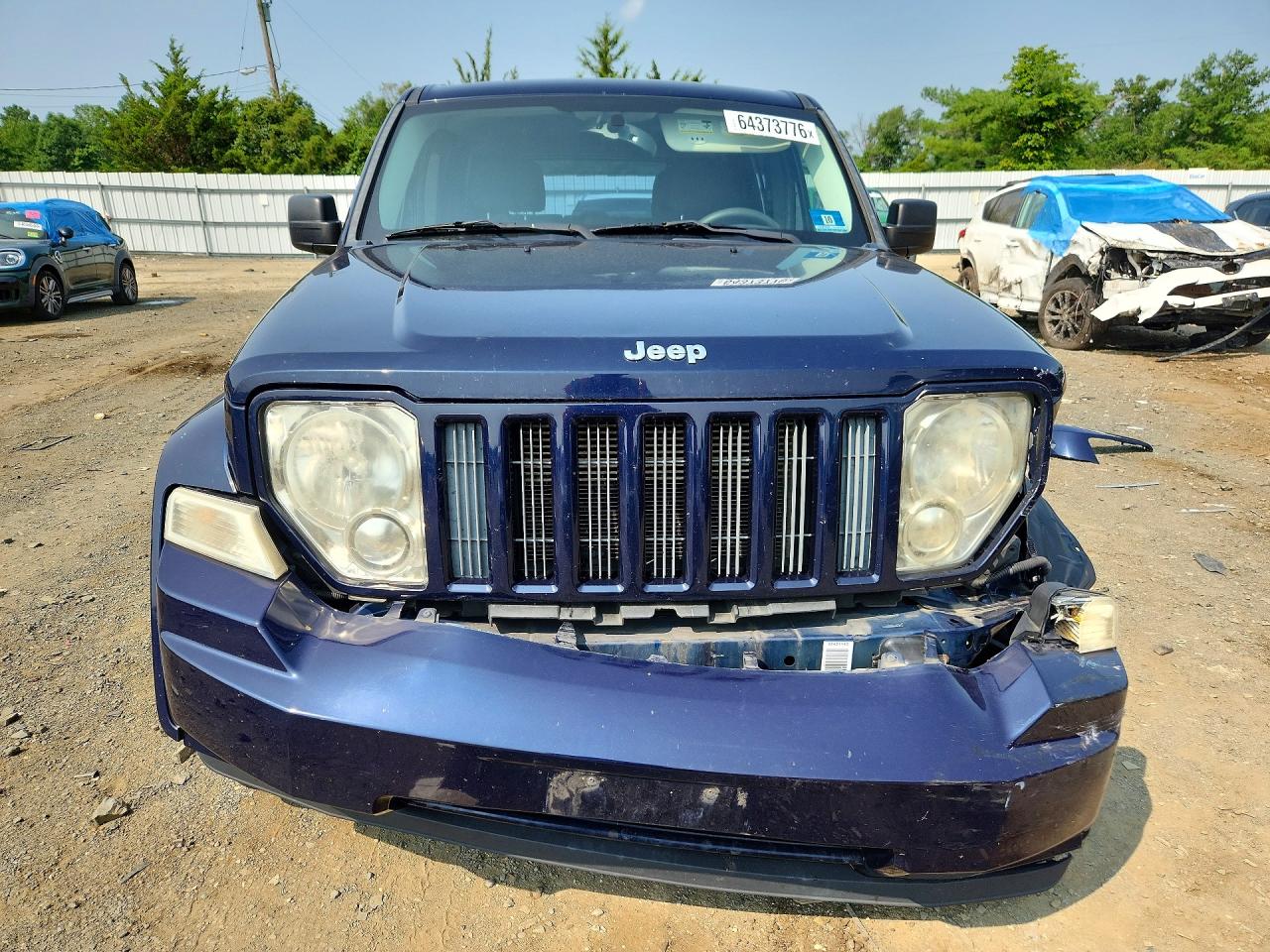 2012 Jeep Liberty Sport Blue vin: 1C4PJMAK5CW177485