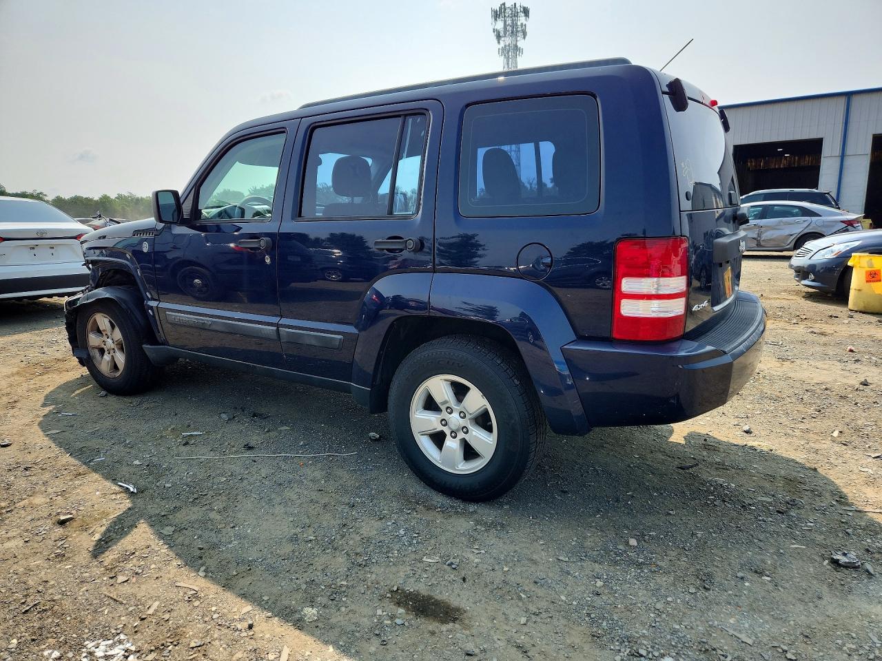 2012 Jeep Liberty Sport Blue vin: 1C4PJMAK5CW177485