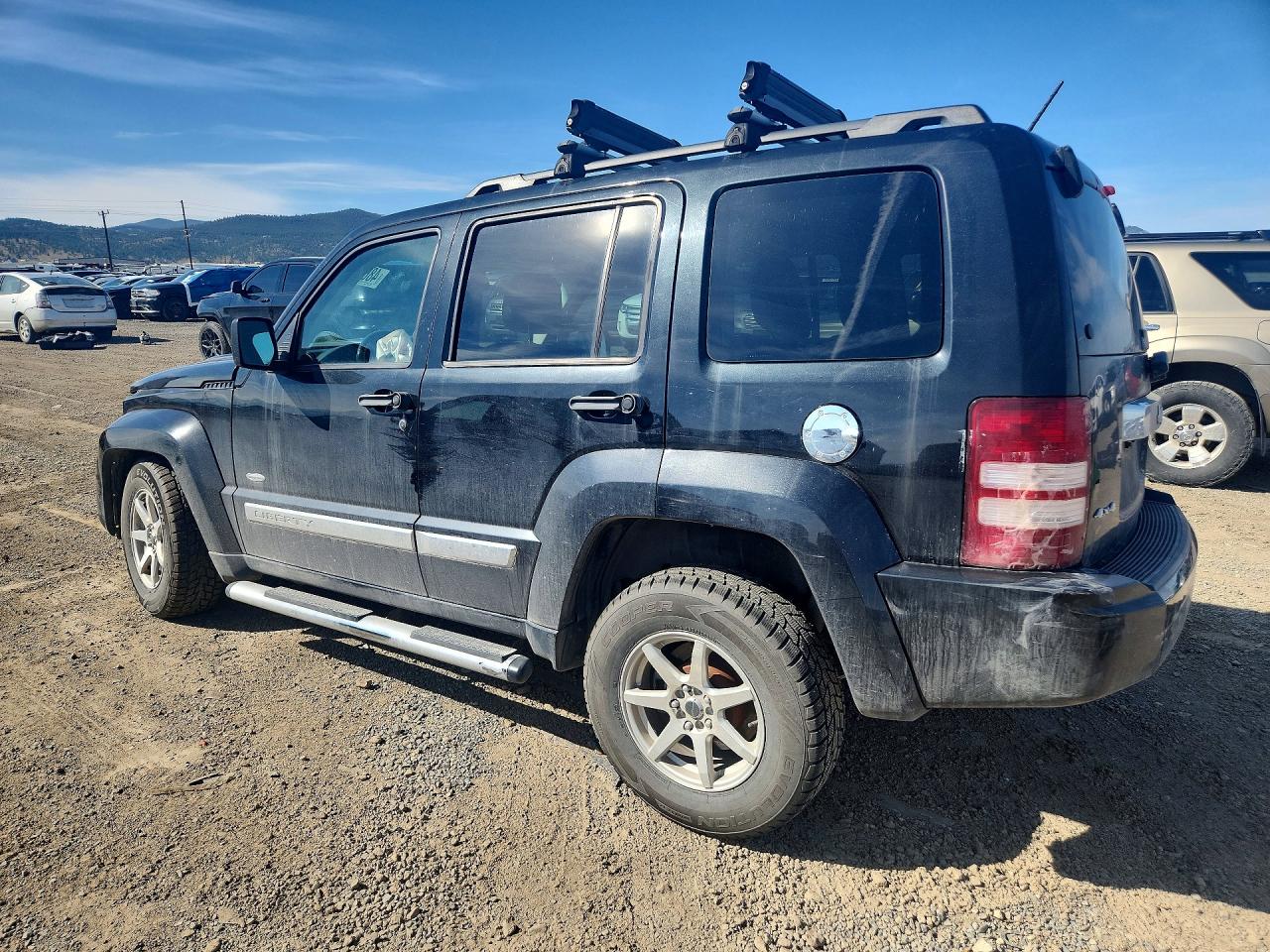 2012 Jeep Liberty Sport Black vin: 1C4PJMAK5CW181732