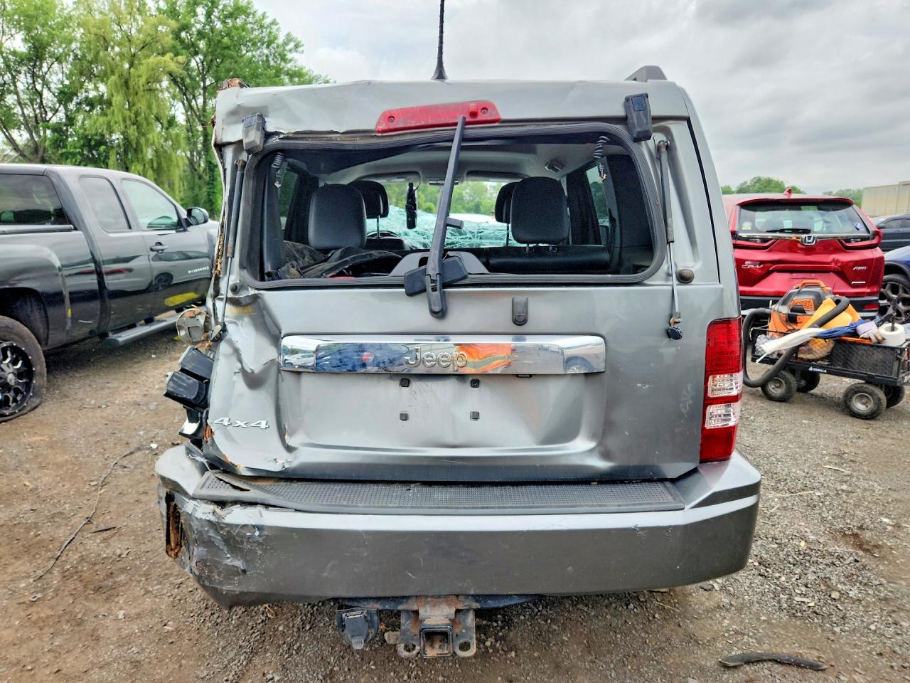 2012 Jeep Liberty Sport Серый vin: 1C4PJMAK5CW196604