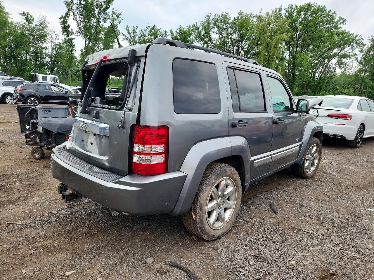2012 Jeep Liberty Sport Серый vin: 1C4PJMAK5CW196604