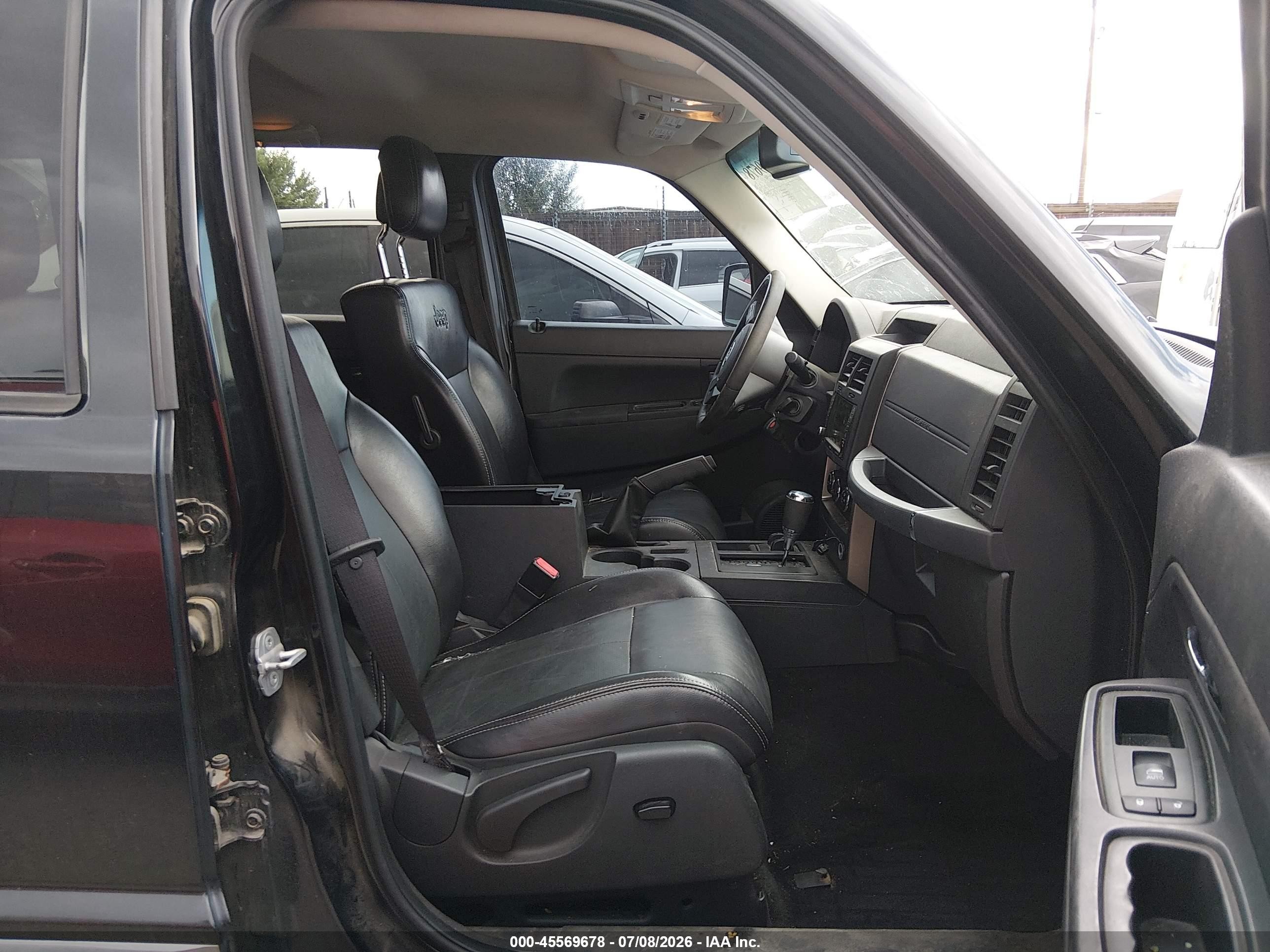 2012 Jeep Liberty Sport Black vin: 1C4PJMAK5CW205303
