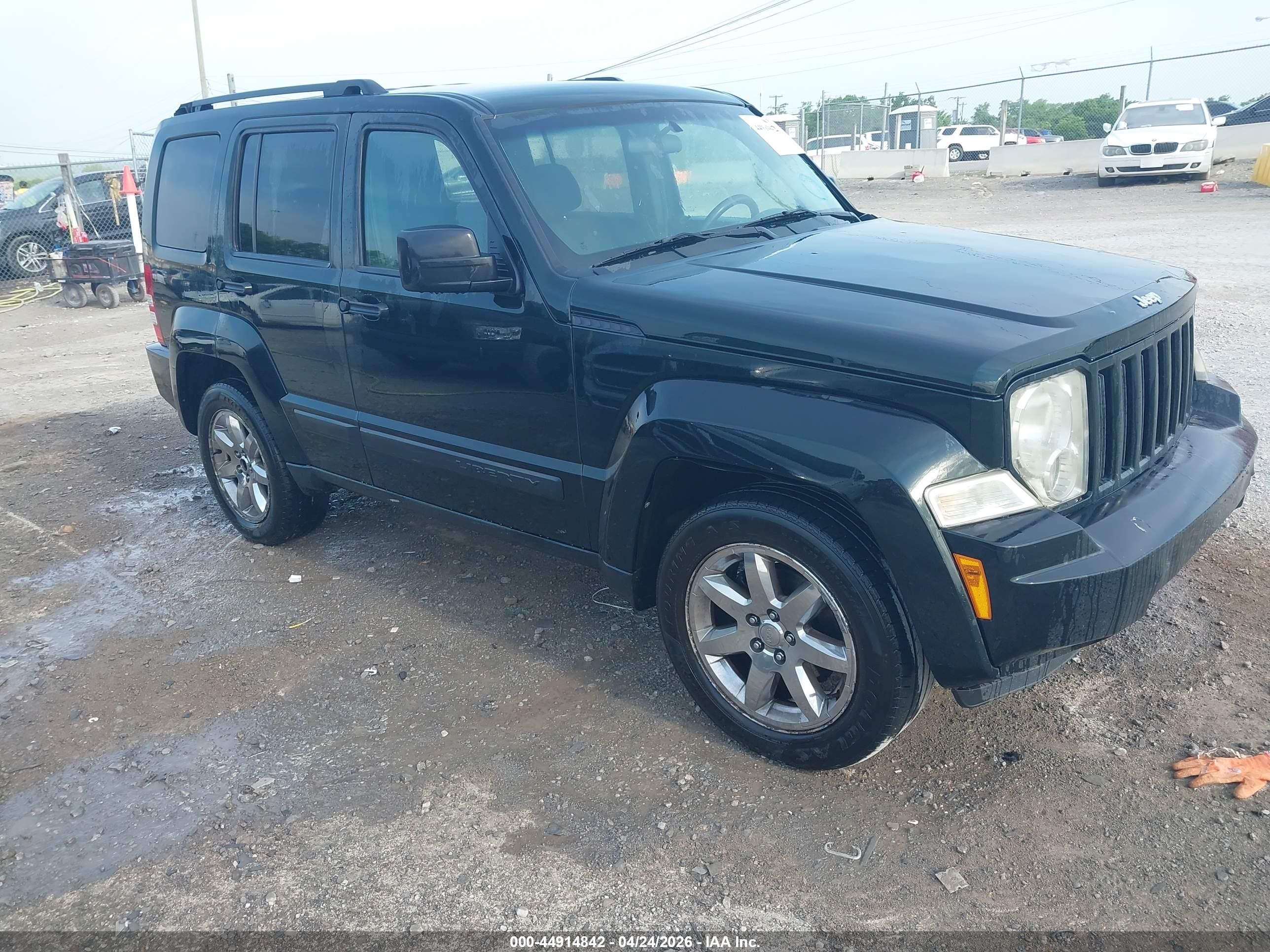 2012 Jeep Liberty Sport Green vin: 1C4PJMAK5CW211277
