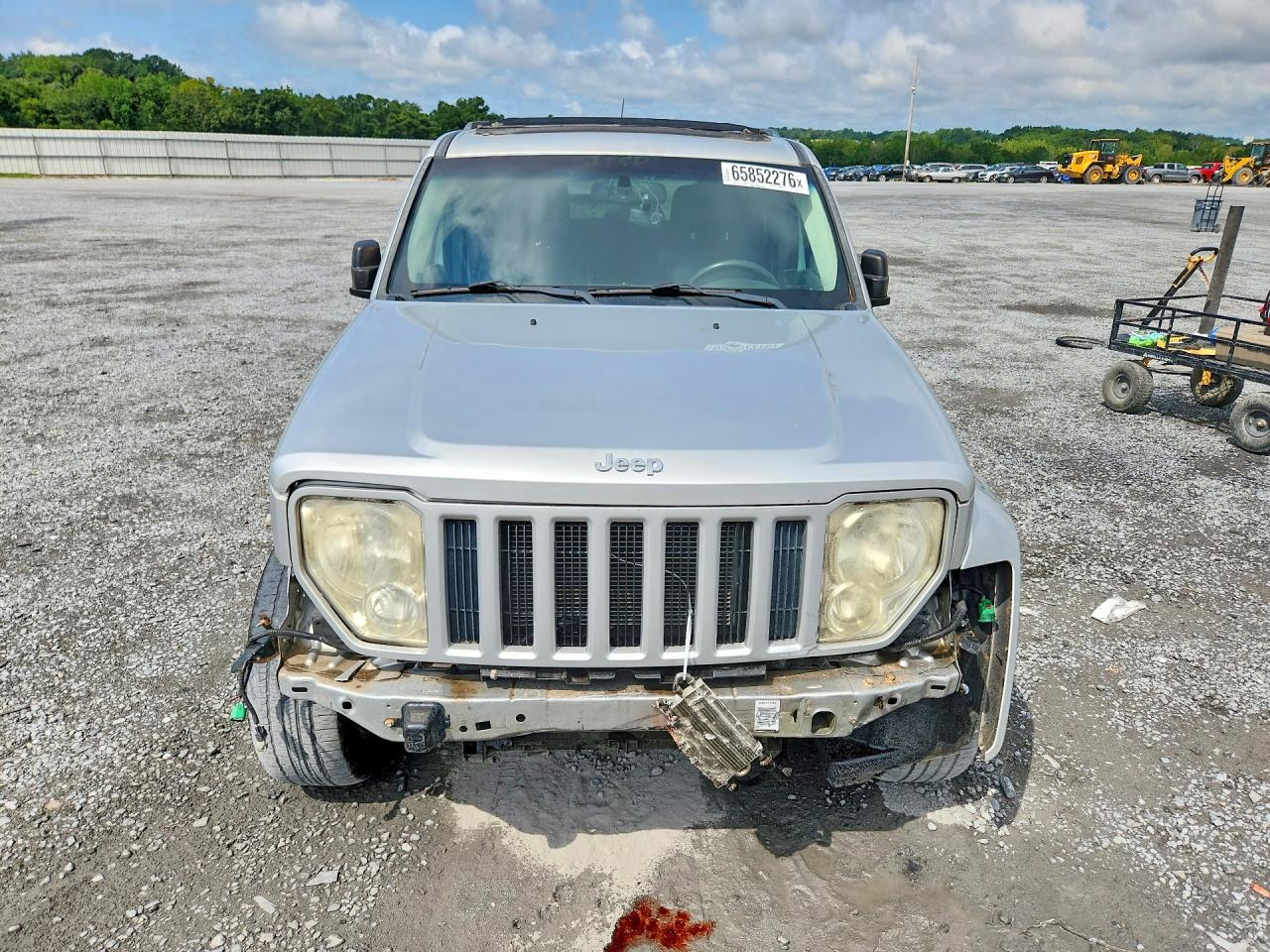 2012 Jeep Liberty Sport Серебряный vin: 1C4PJMAK5CW212431