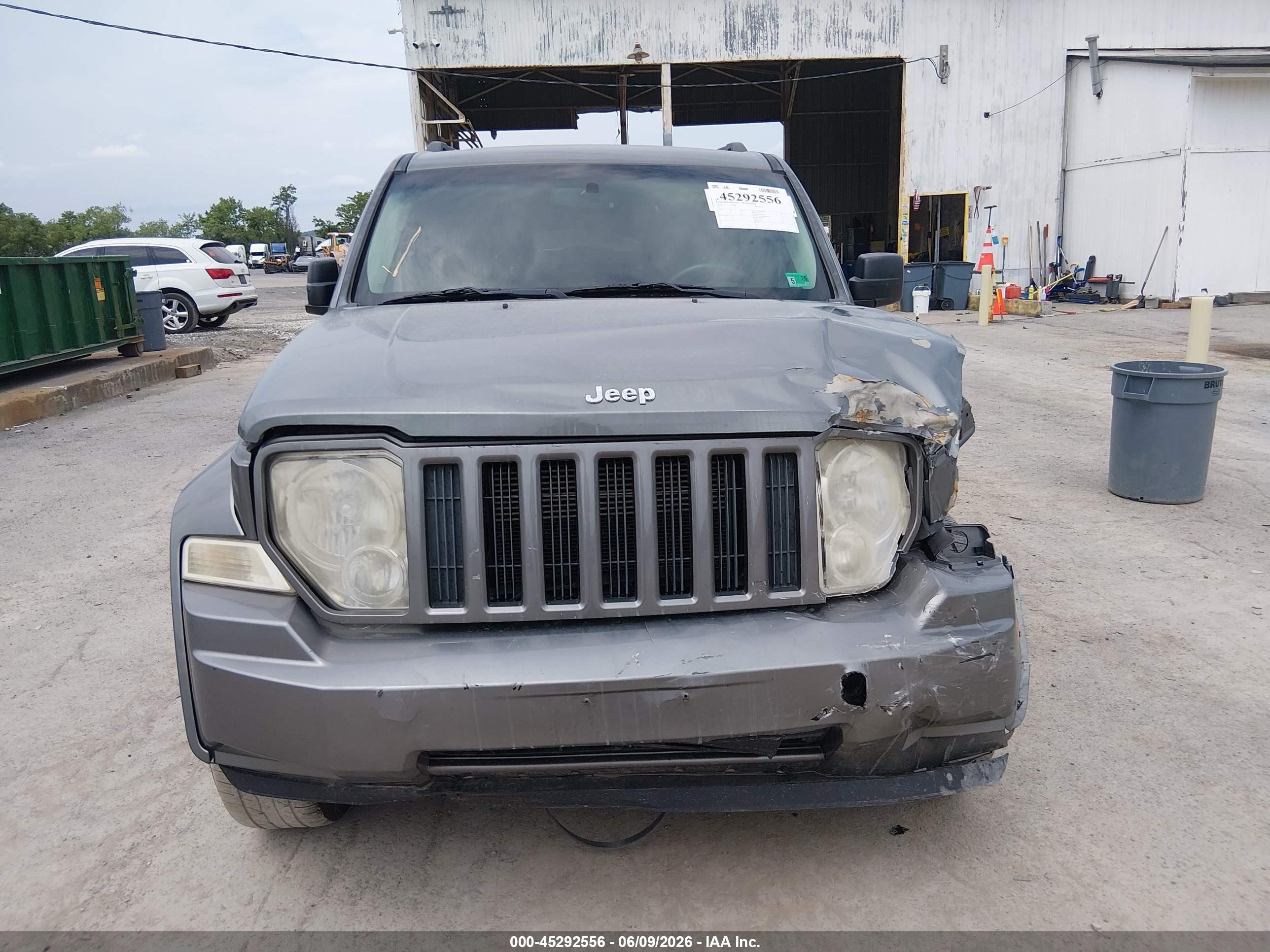 2012 Jeep Liberty Sport Gray vin: 1C4PJMAK5CW212770