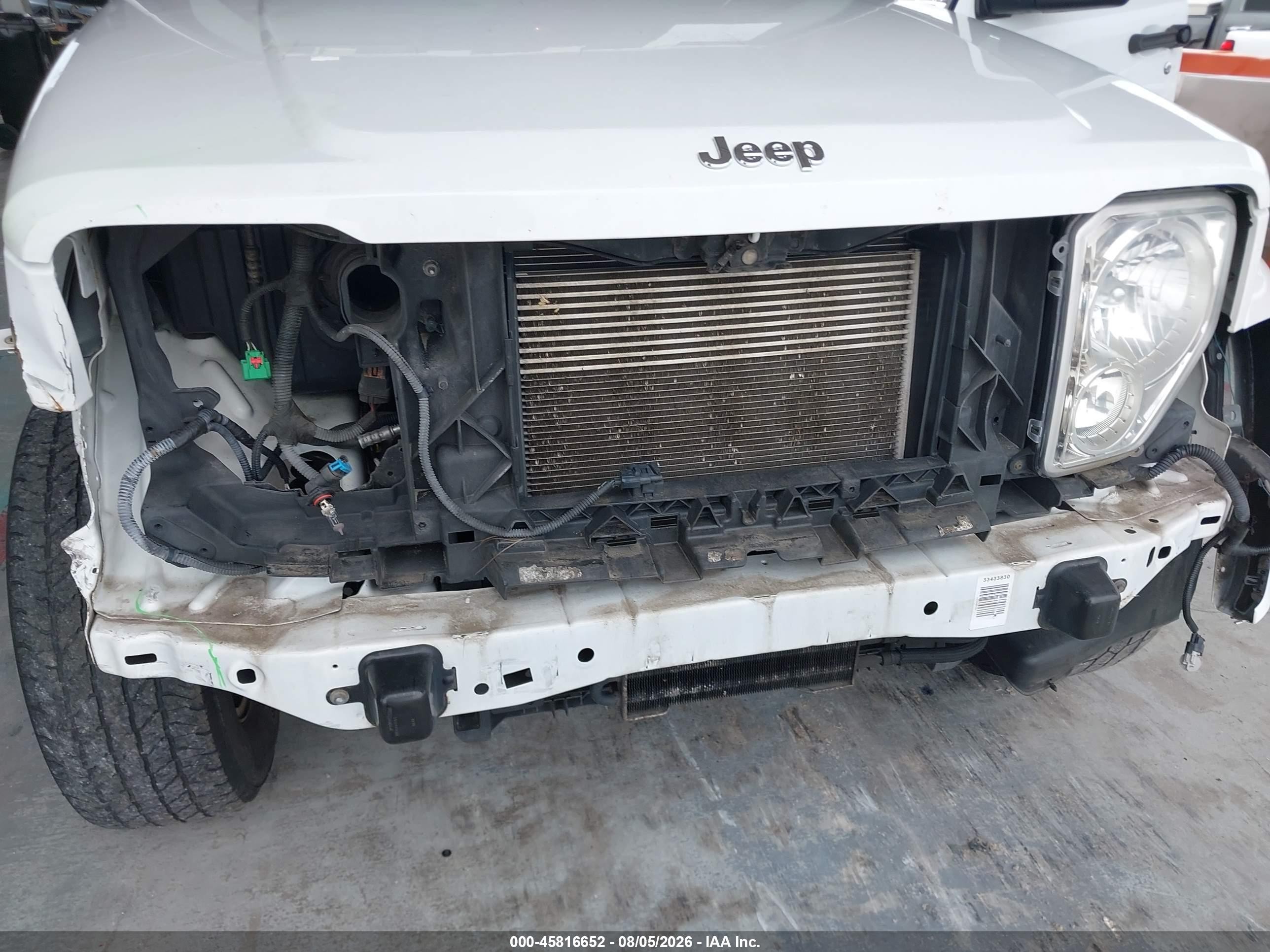 2012 Jeep Liberty Sport White vin: 1C4PJMAK6CW111494