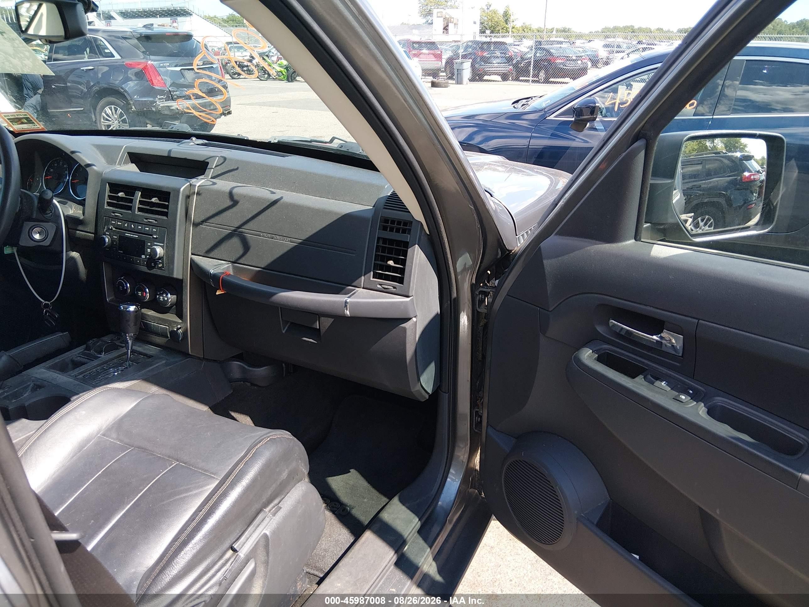 2012 Jeep Liberty Sport Gray vin: 1C4PJMAK6CW144110