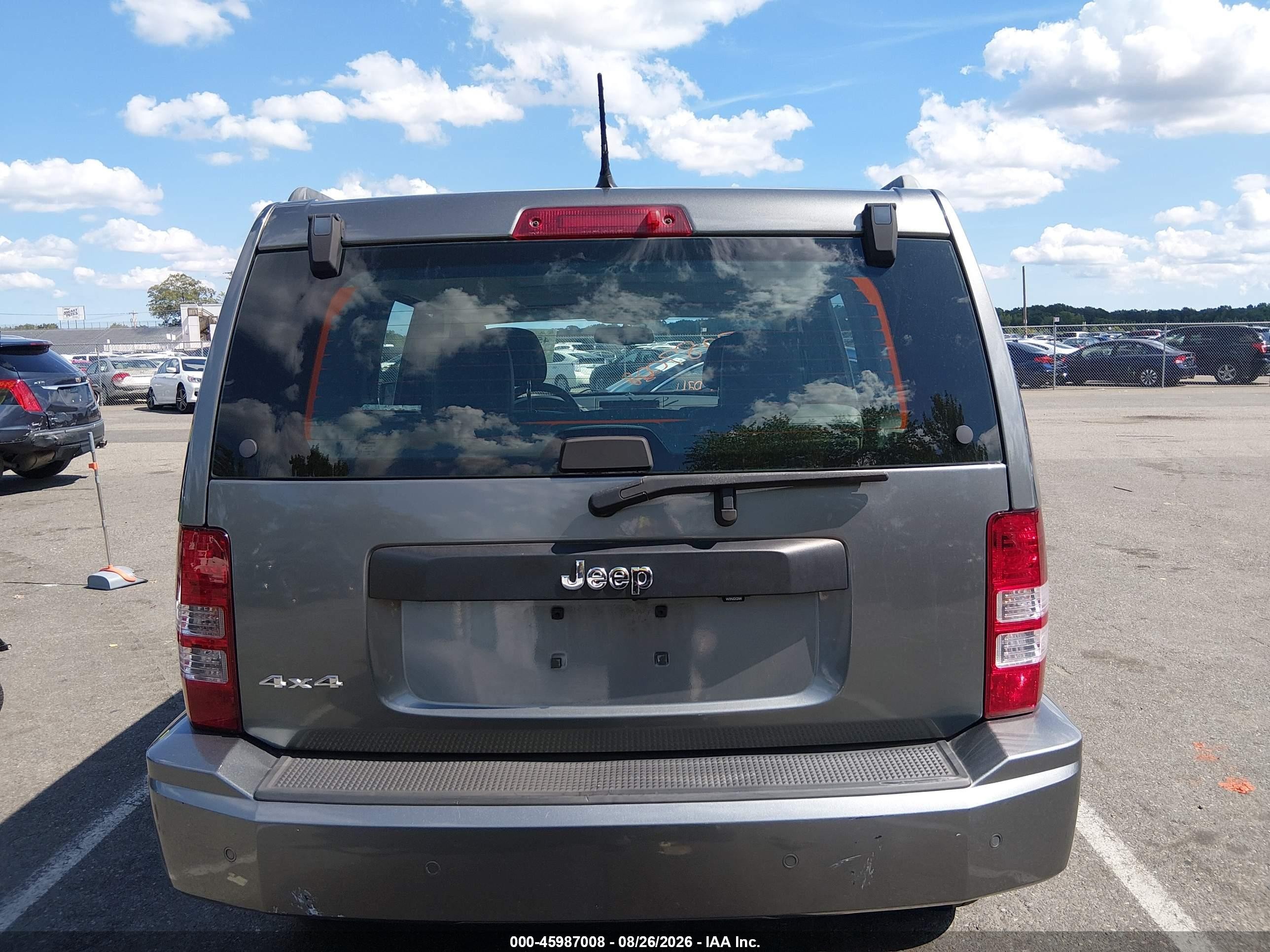 2012 Jeep Liberty Sport Gray vin: 1C4PJMAK6CW144110