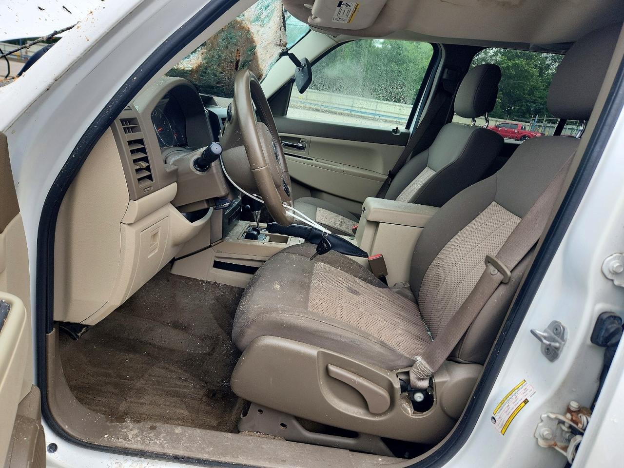 2012 Jeep Liberty Sport White vin: 1C4PJMAK6CW154300