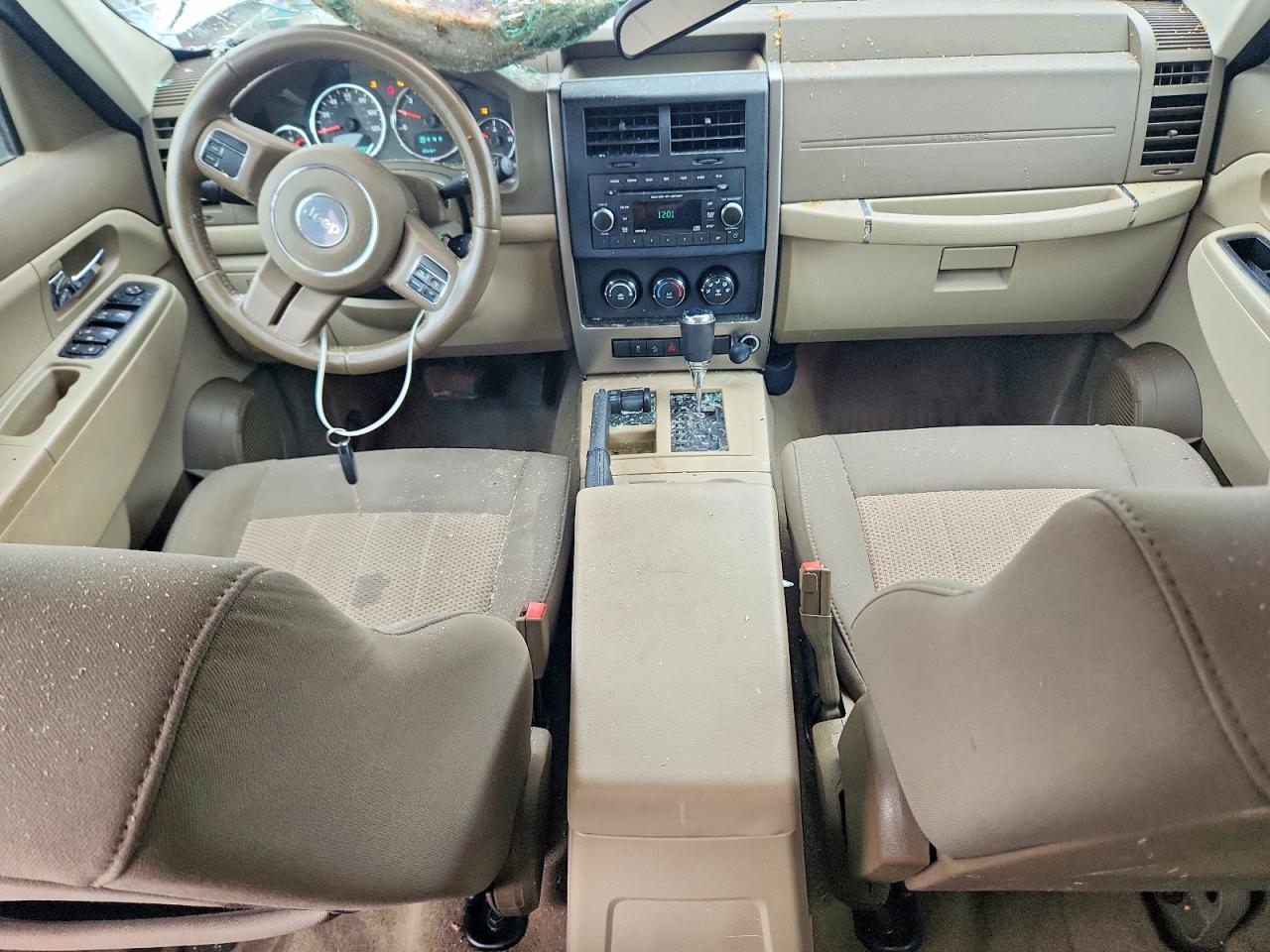 2012 Jeep Liberty Sport White vin: 1C4PJMAK6CW154300