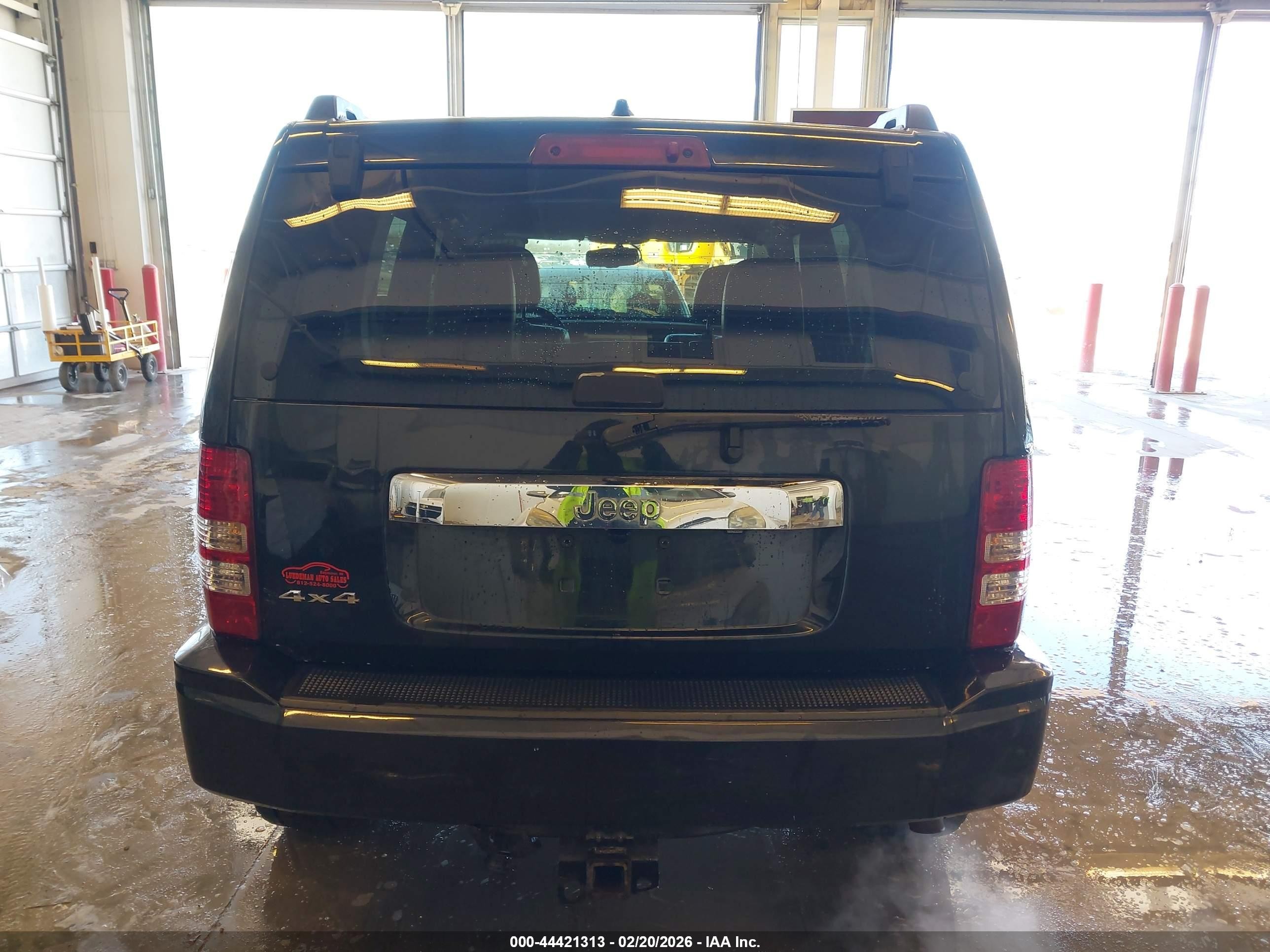 2012 Jeep Liberty Sport Черный vin: 1C4PJMAK6CW175311