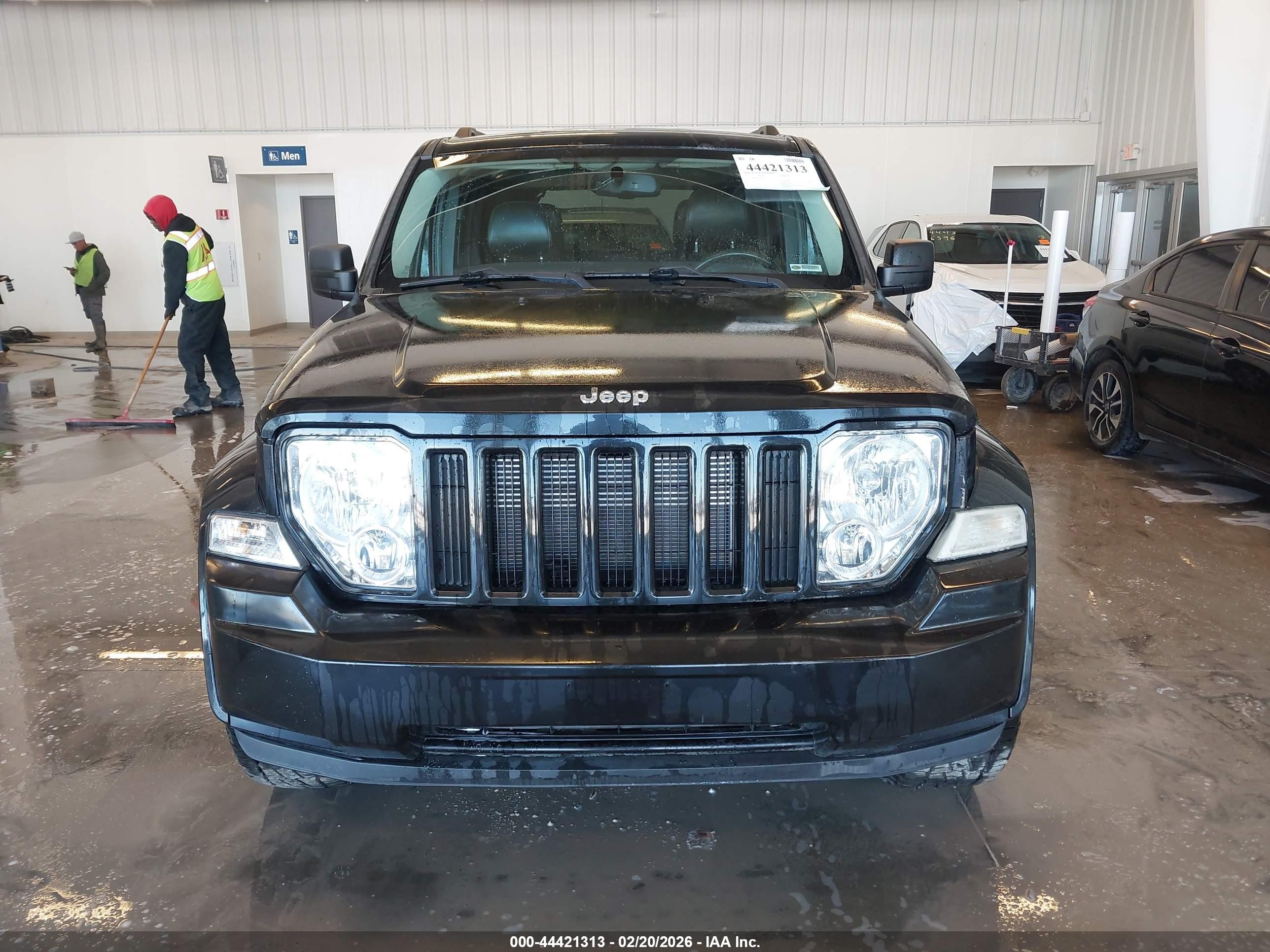 2012 Jeep Liberty Sport Черный vin: 1C4PJMAK6CW175311