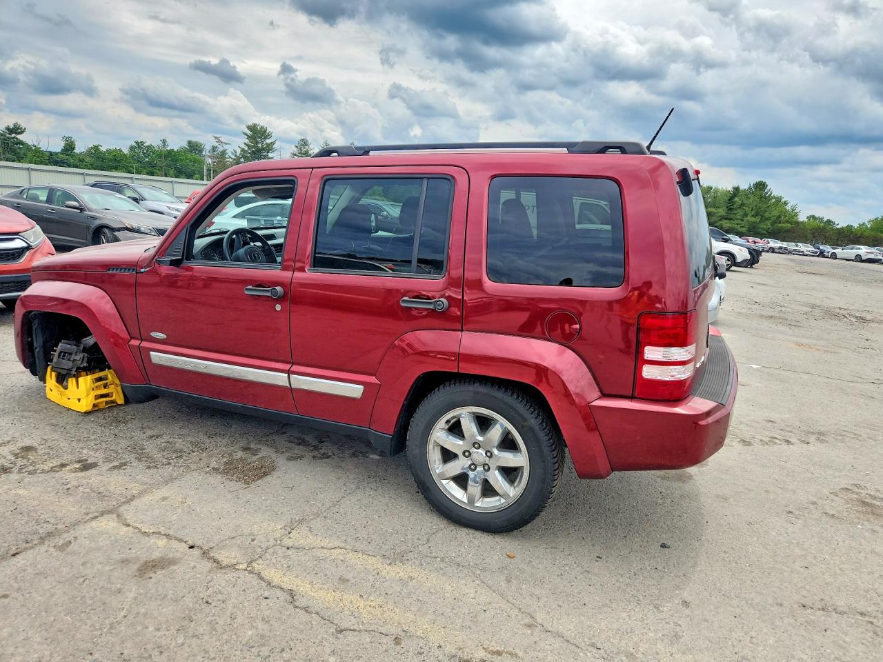 2012 Jeep Liberty Sport Red vin: 1C4PJMAK6CW203317