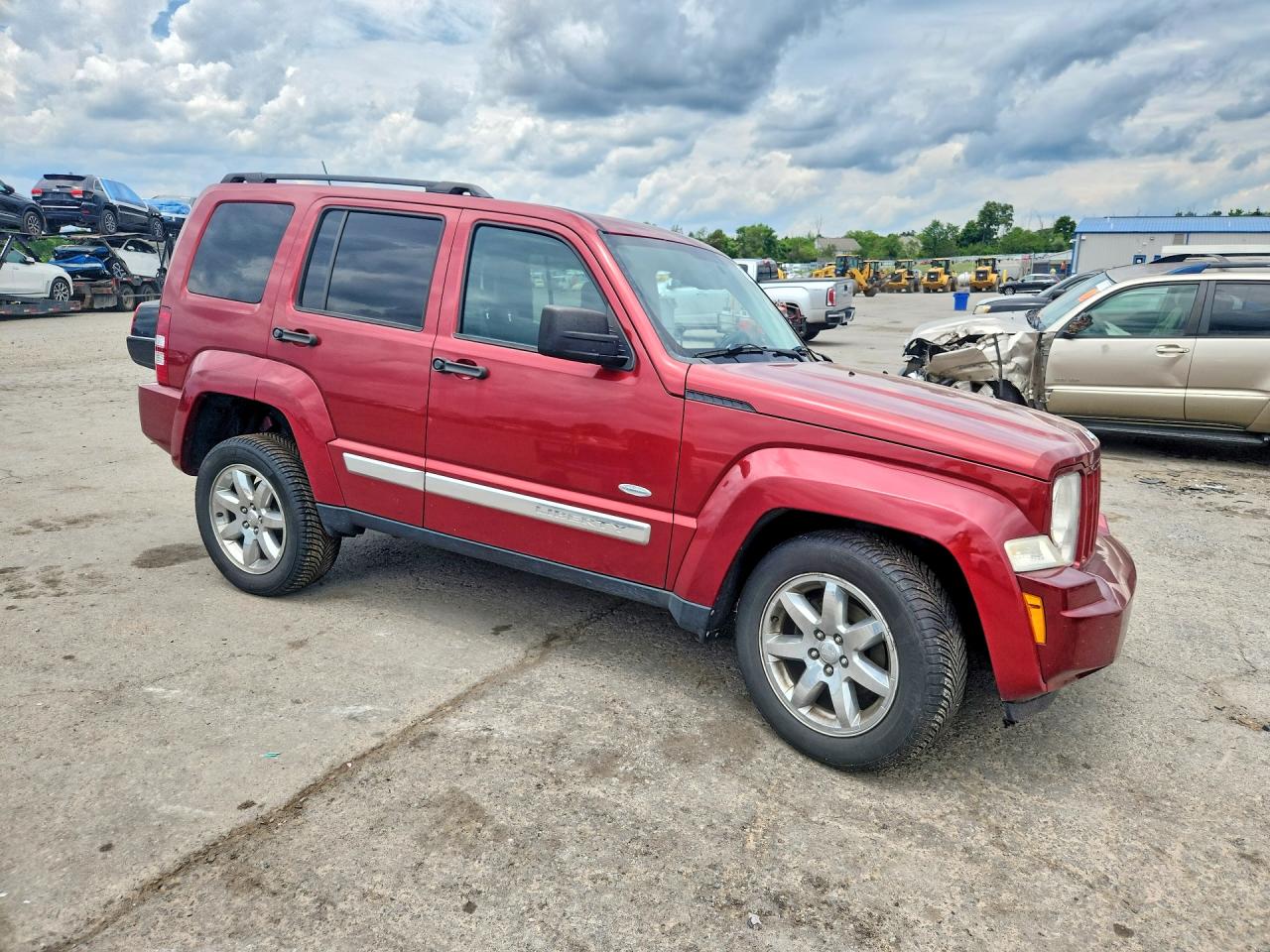 2012 Jeep Liberty Sport Red vin: 1C4PJMAK6CW203317