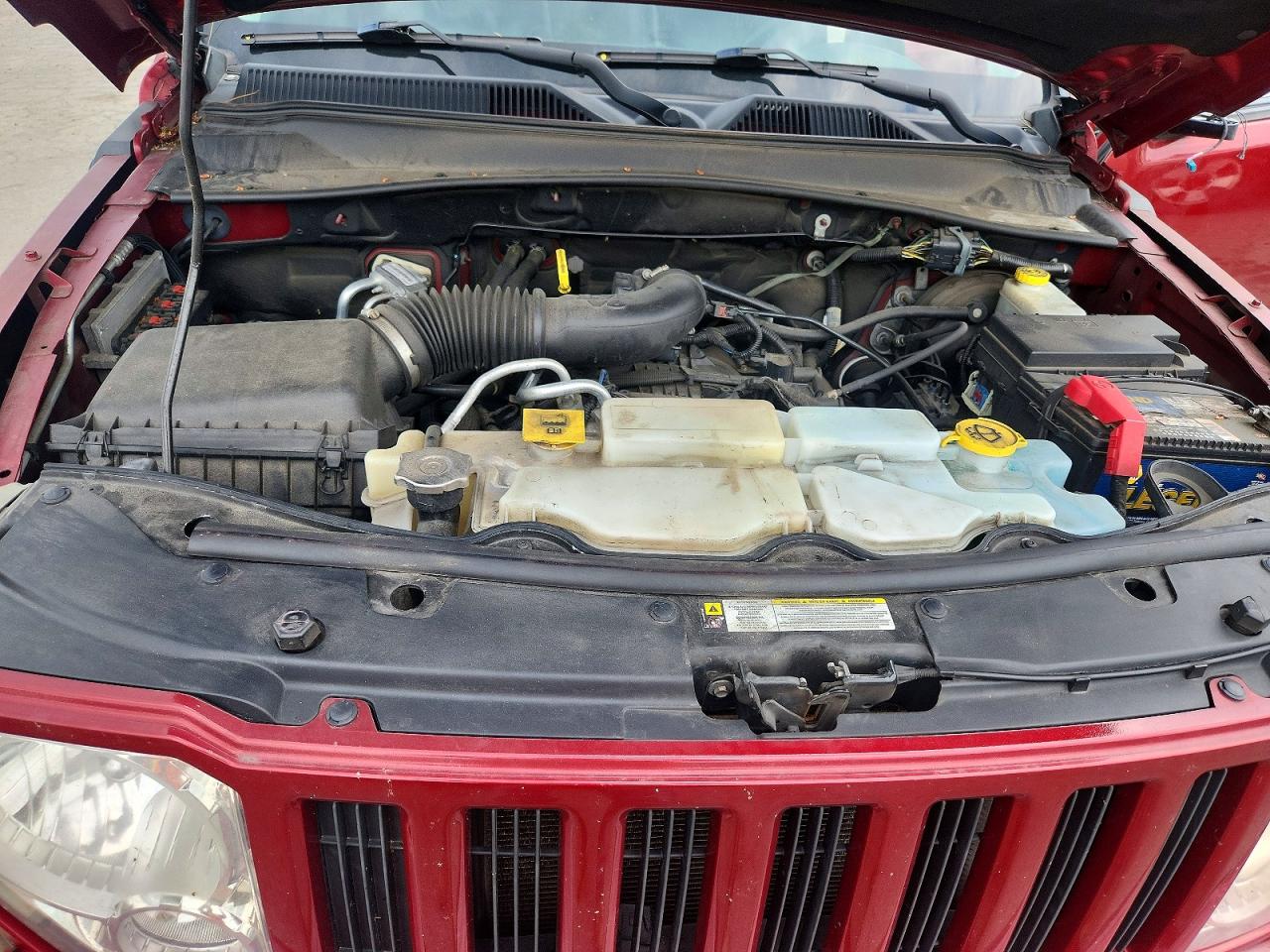 2012 Jeep Liberty Sport Red vin: 1C4PJMAK6CW203317
