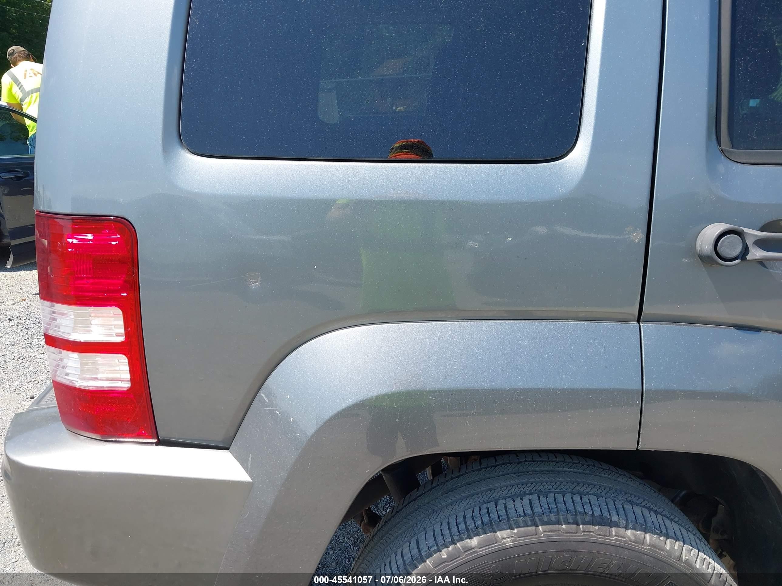 2012 Jeep Liberty Sport Серый vin: 1C4PJMAK7CW107566