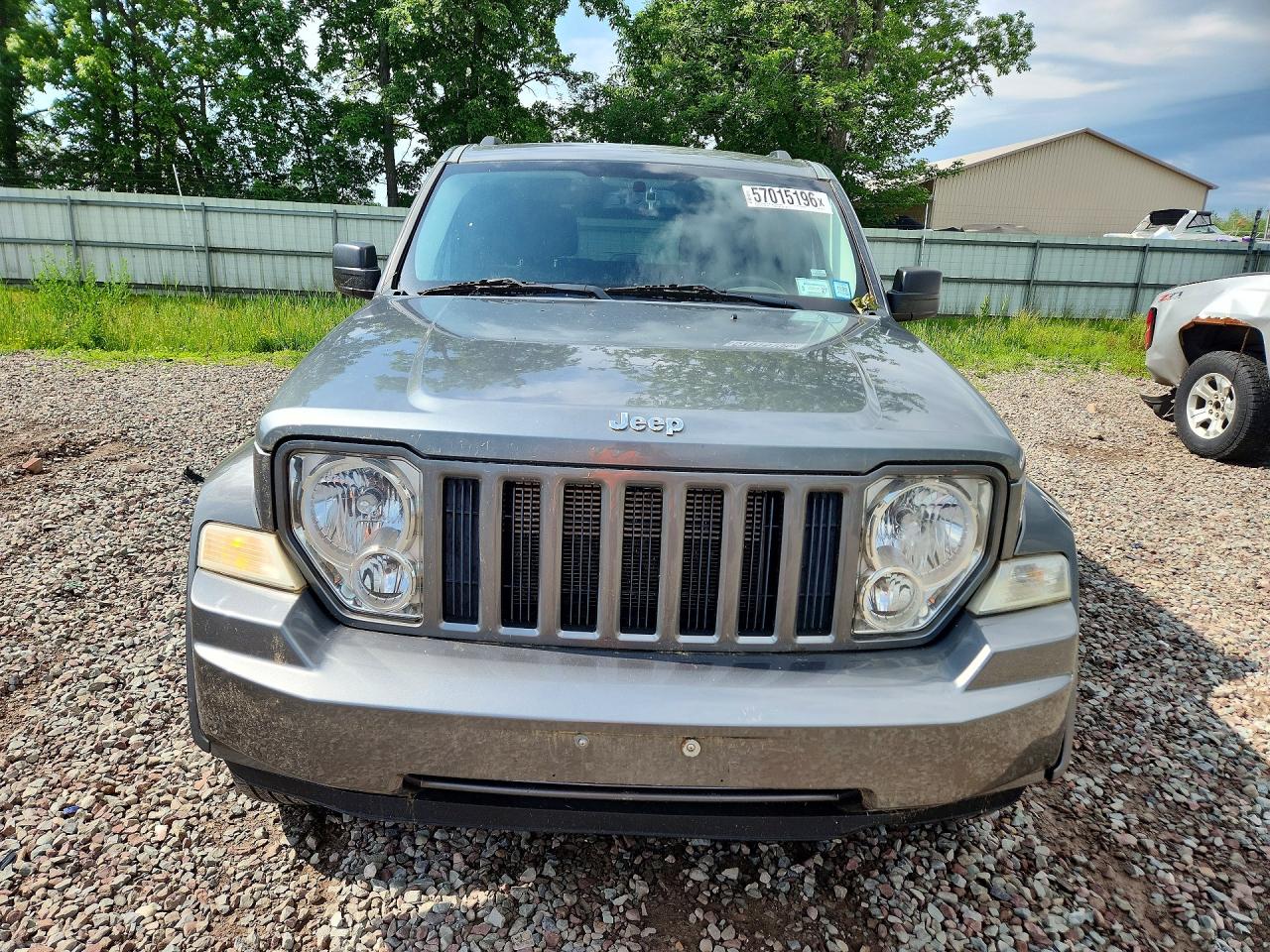 2012 Jeep Liberty Sport Серый vin: 1C4PJMAK7CW108815