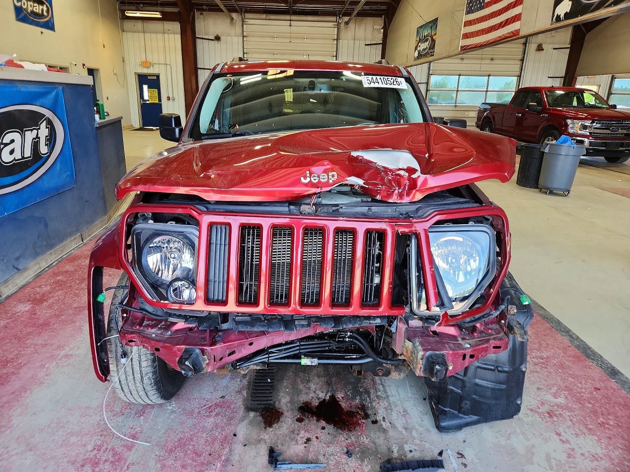 2012 Jeep Liberty Sport Burgundy vin: 1C4PJMAK7CW109768