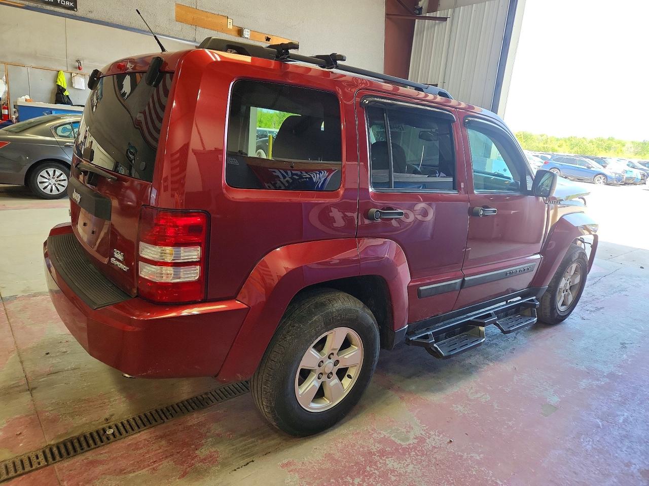 2012 Jeep Liberty Sport Burgundy vin: 1C4PJMAK7CW109768